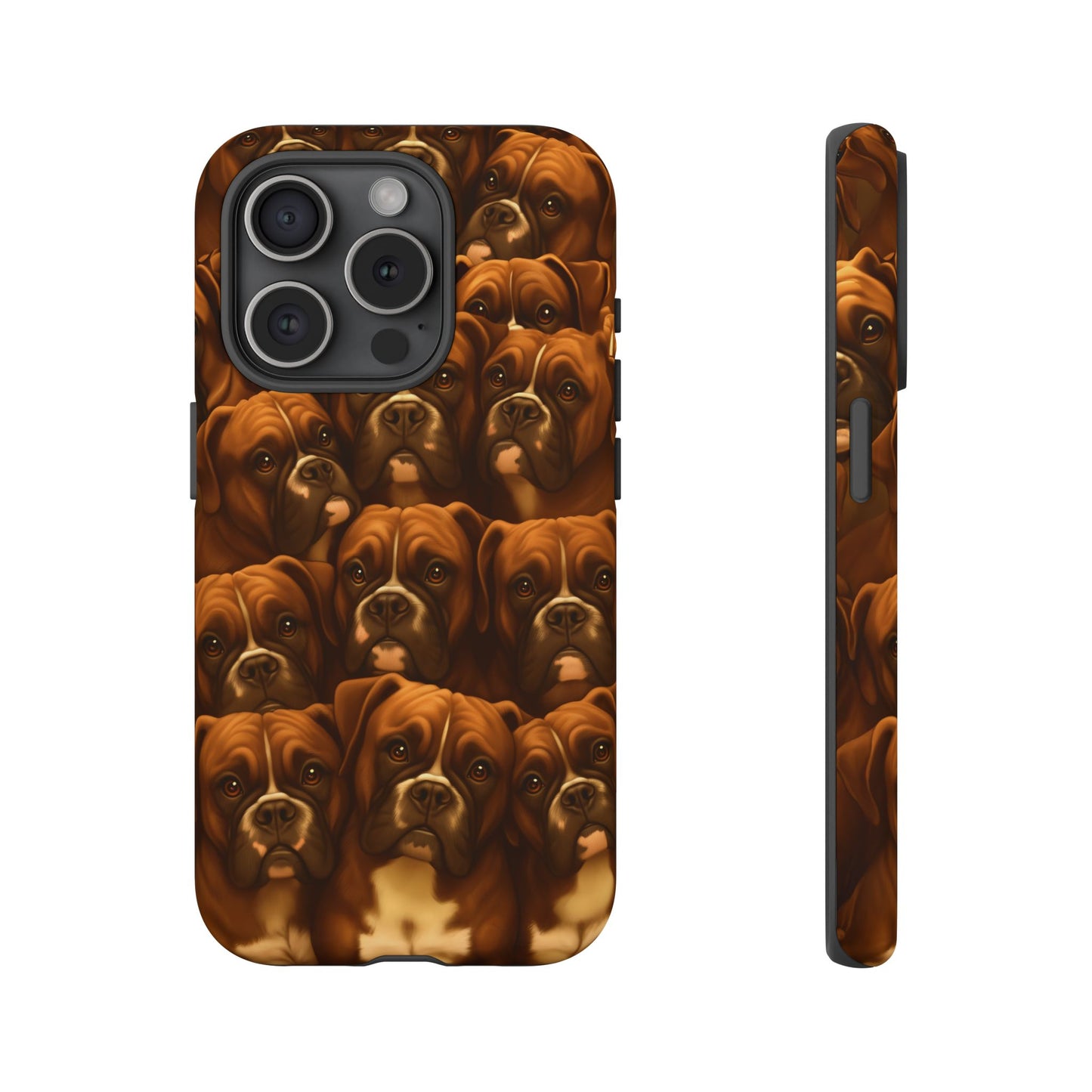 Boxer Dog Portrait Phone Case - Dog Lover Gift