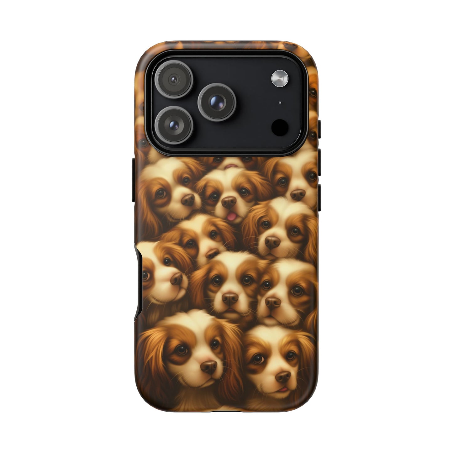 Cavalier King Charles Spaniel Phone Case – Elegant Dog Illustration