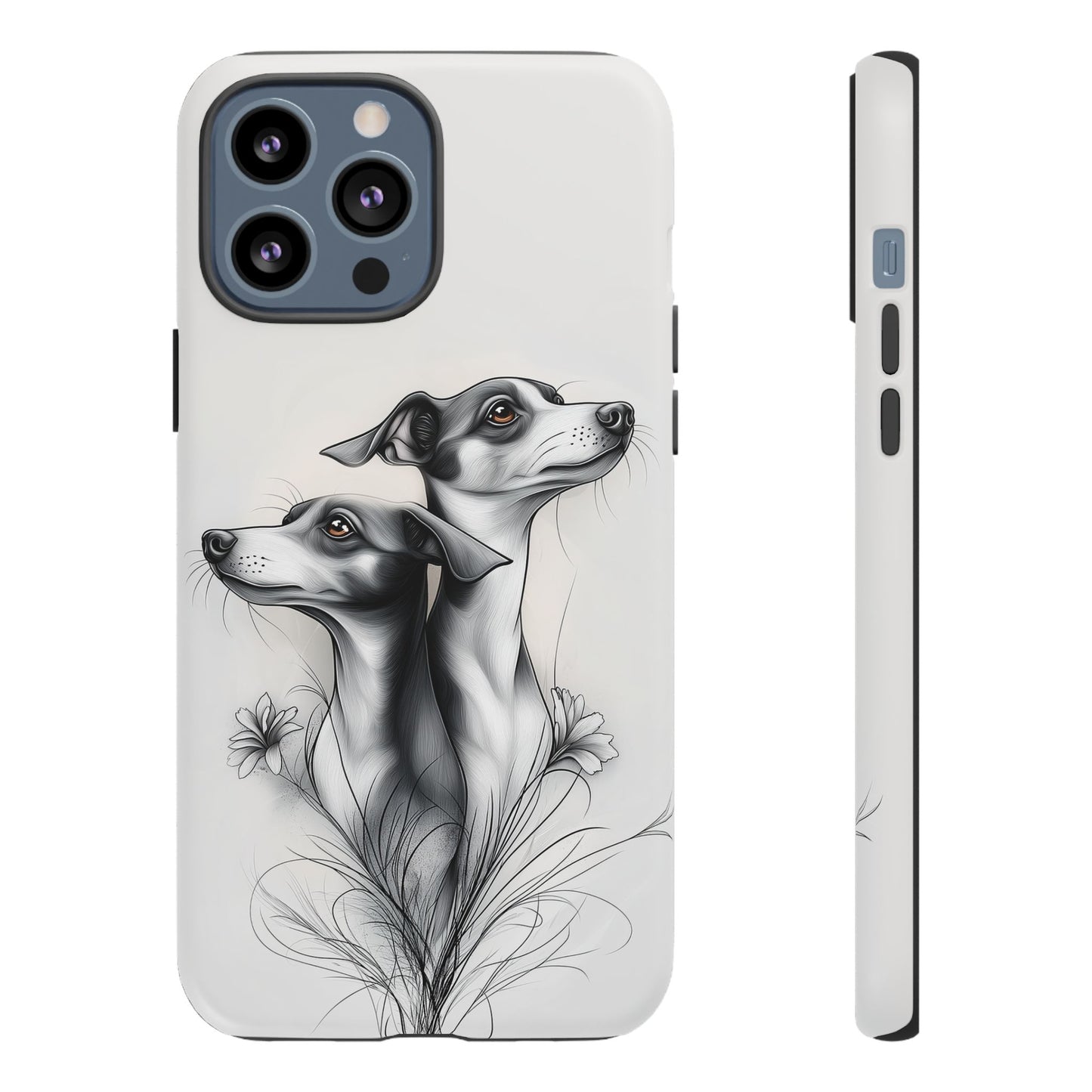 Whippet Phone Case, Elegant Dog Lover Gift