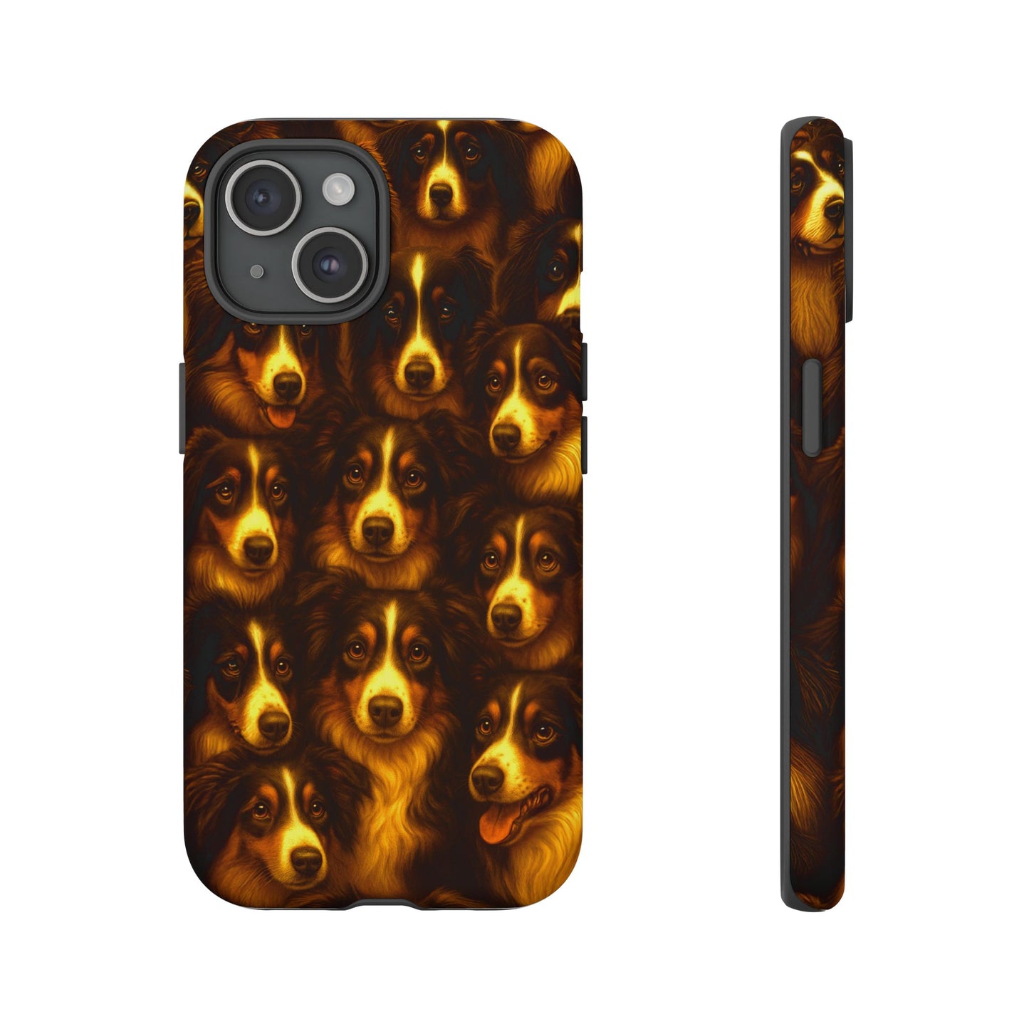 Australian Shepherd Dog Portrait Phone Case - Dog Lover Gift