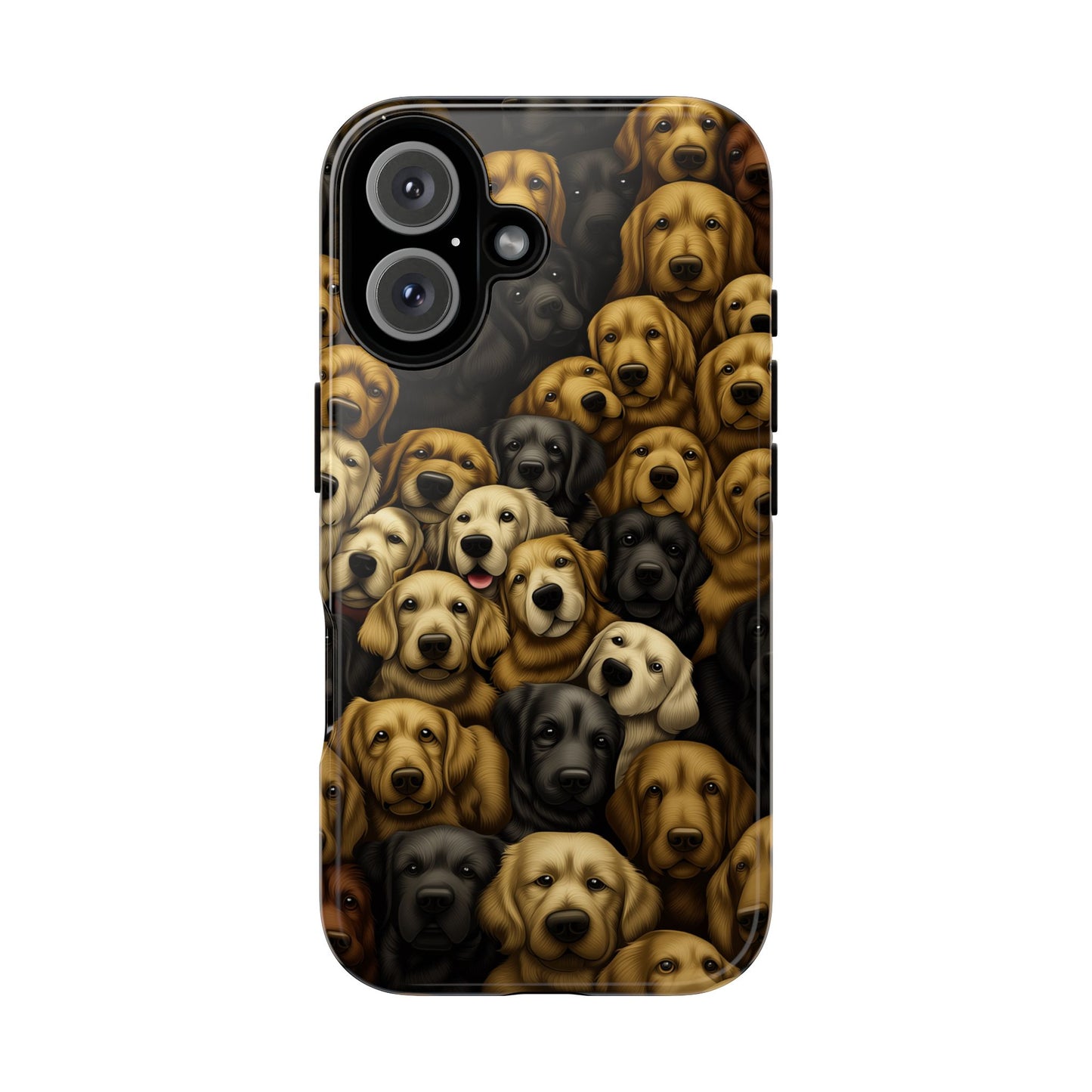 Retriever Pack Phone Case - Golden & Labrador Dog Lover Gift