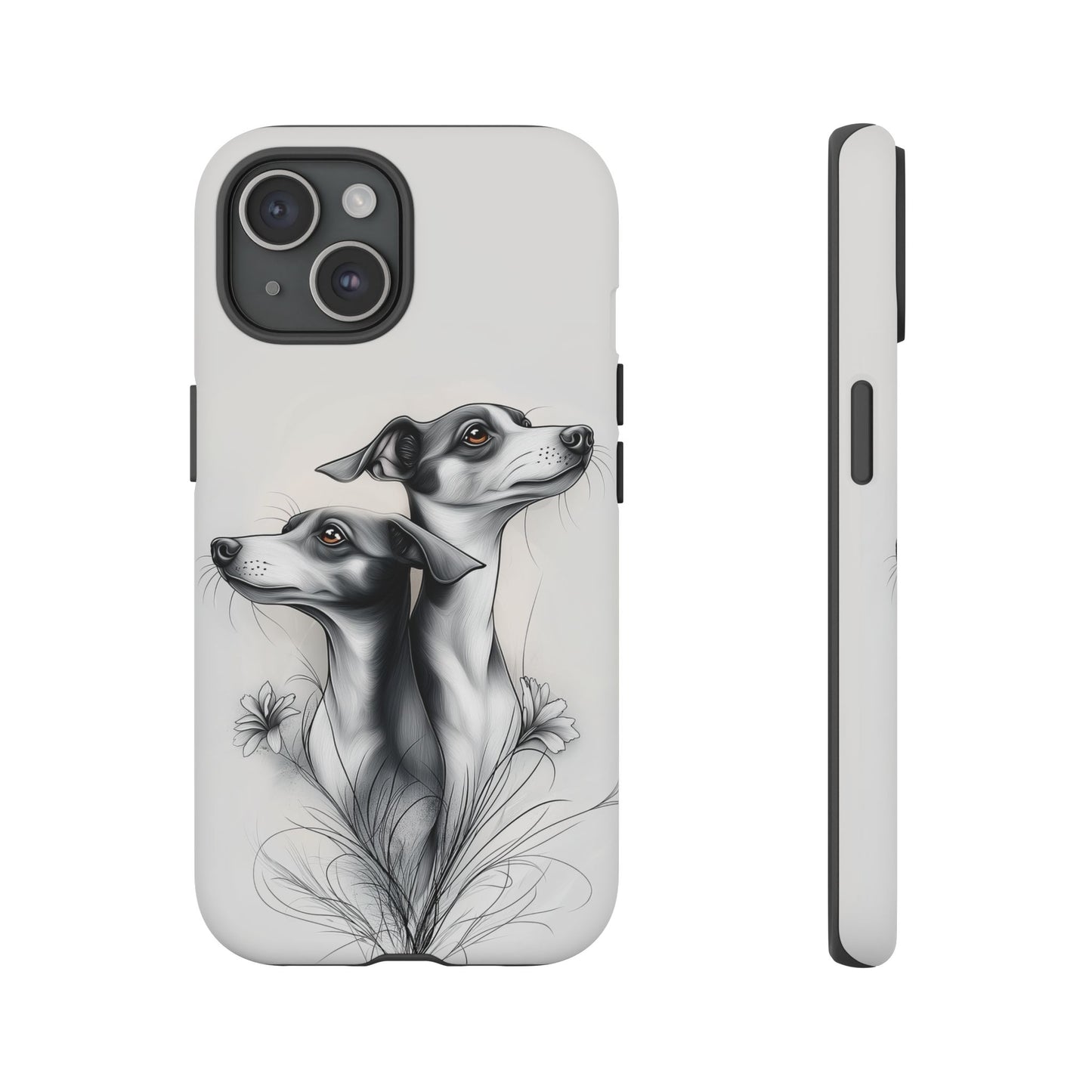 Whippet Phone Case, Elegant Dog Lover Gift
