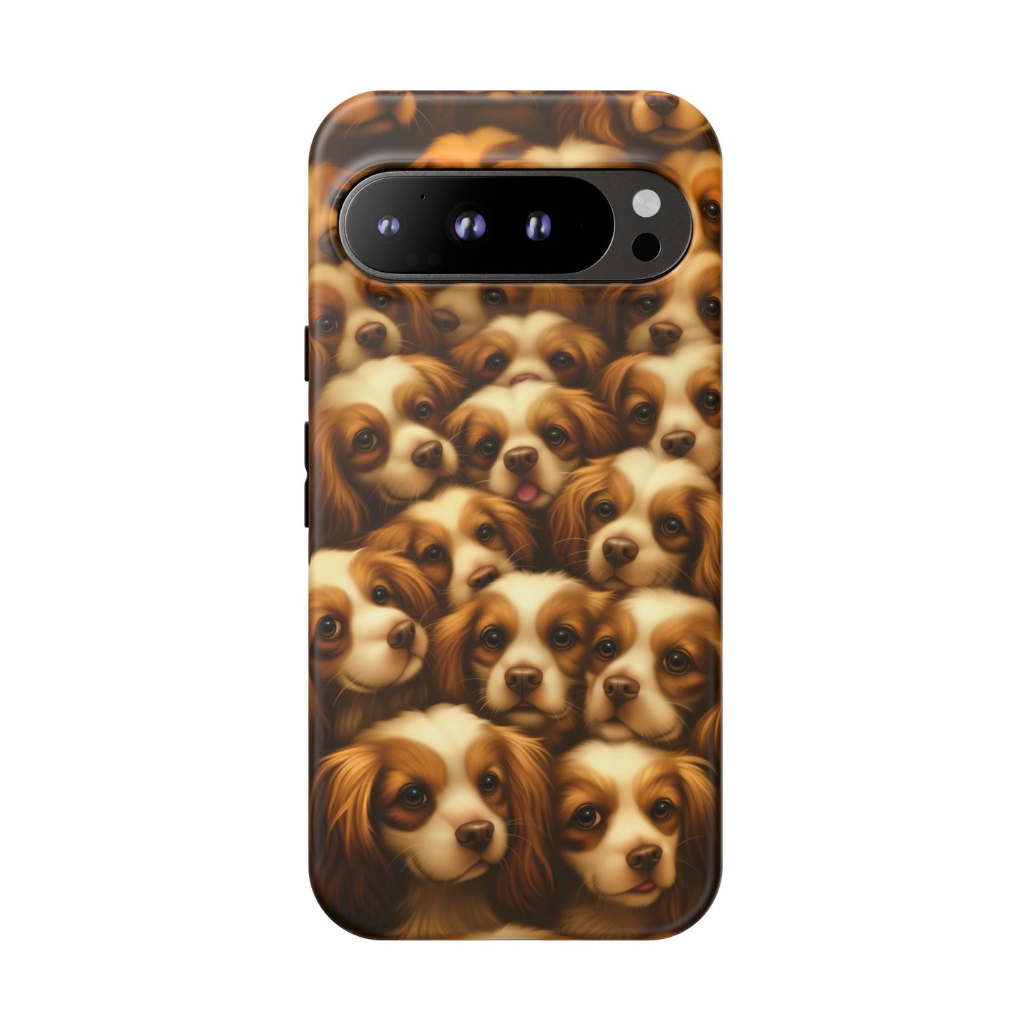 Cavalier King Charles Spaniel Phone Case – Elegant Dog Illustration