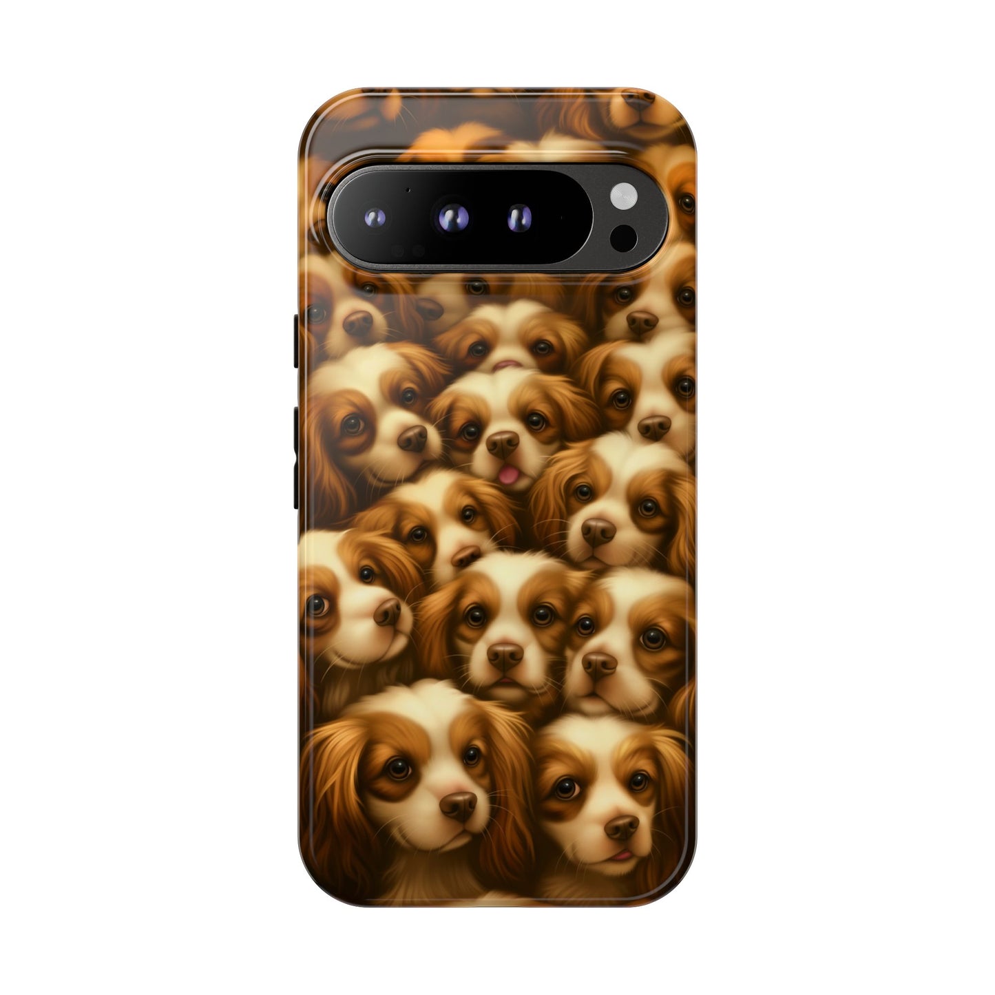 Cavalier King Charles Spaniel Phone Case – Elegant Dog Illustration