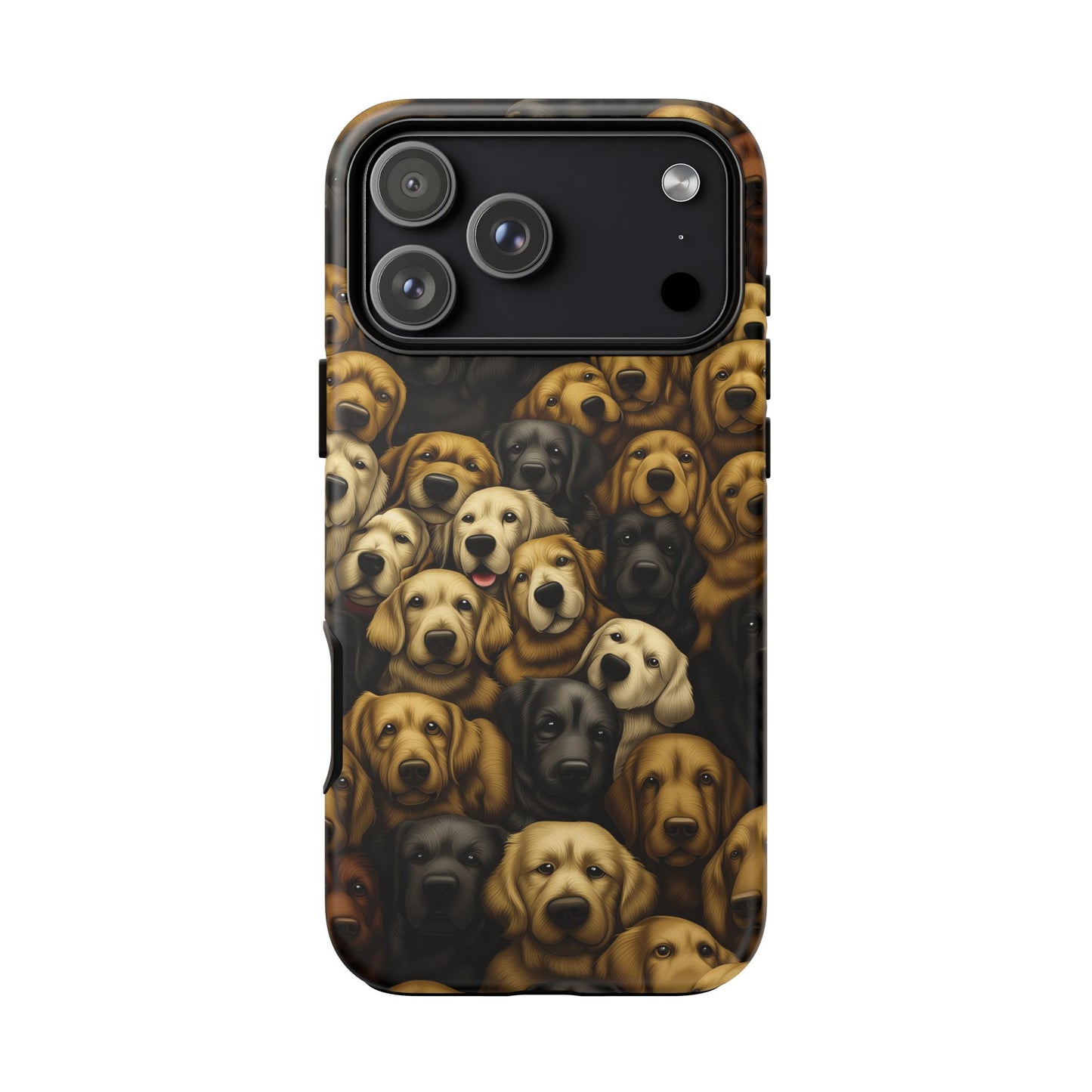 Retriever Pack Phone Case - Golden & Labrador Dog Lover Gift