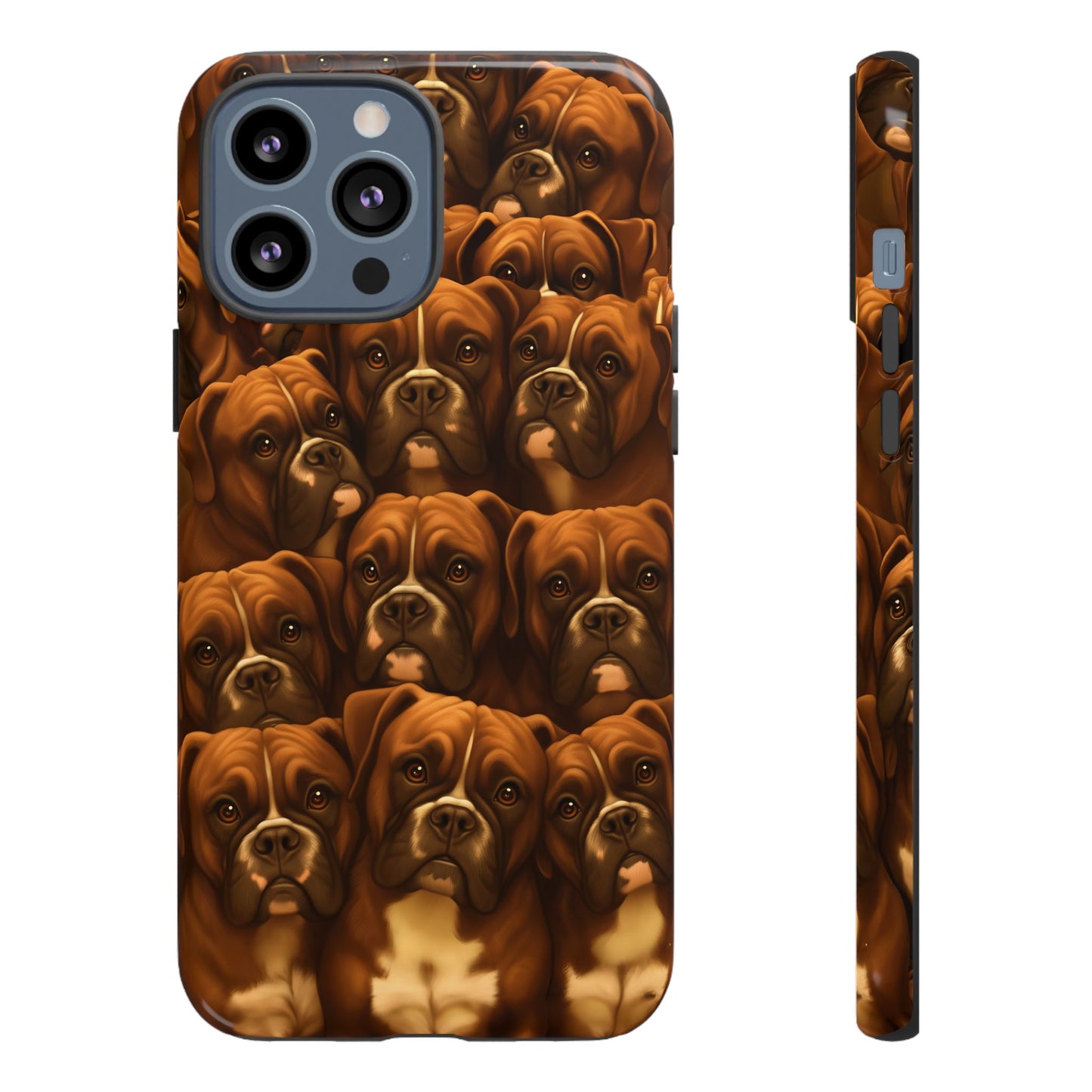 Boxer Dog Portrait Phone Case - Dog Lover Gift