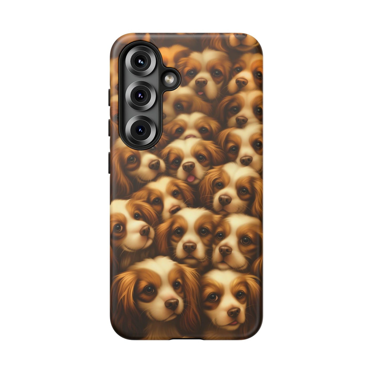 Cavalier King Charles Spaniel Phone Case – Elegant Dog Illustration