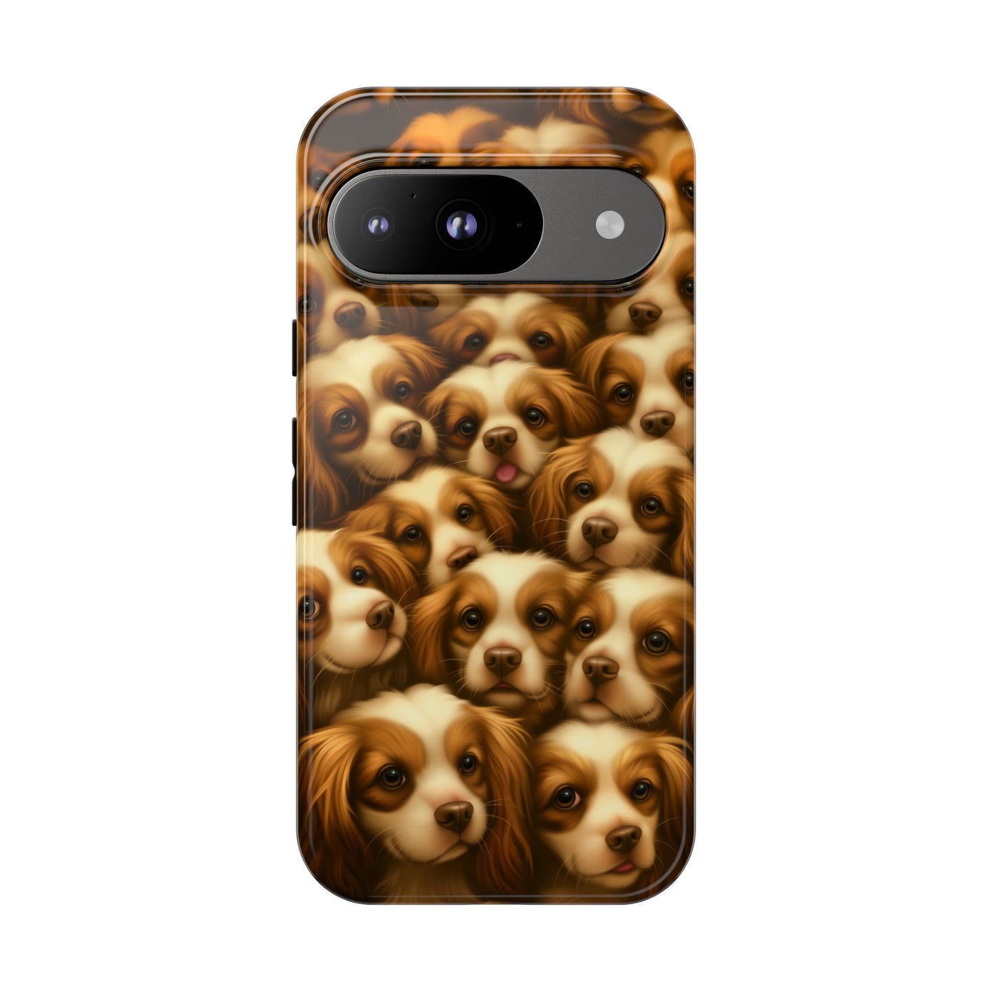 Cavalier King Charles Spaniel Phone Case – Elegant Dog Illustration
