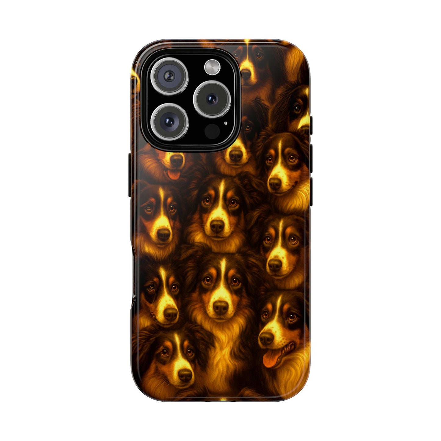 Australian Shepherd Dog Portrait Phone Case - Dog Lover Gift