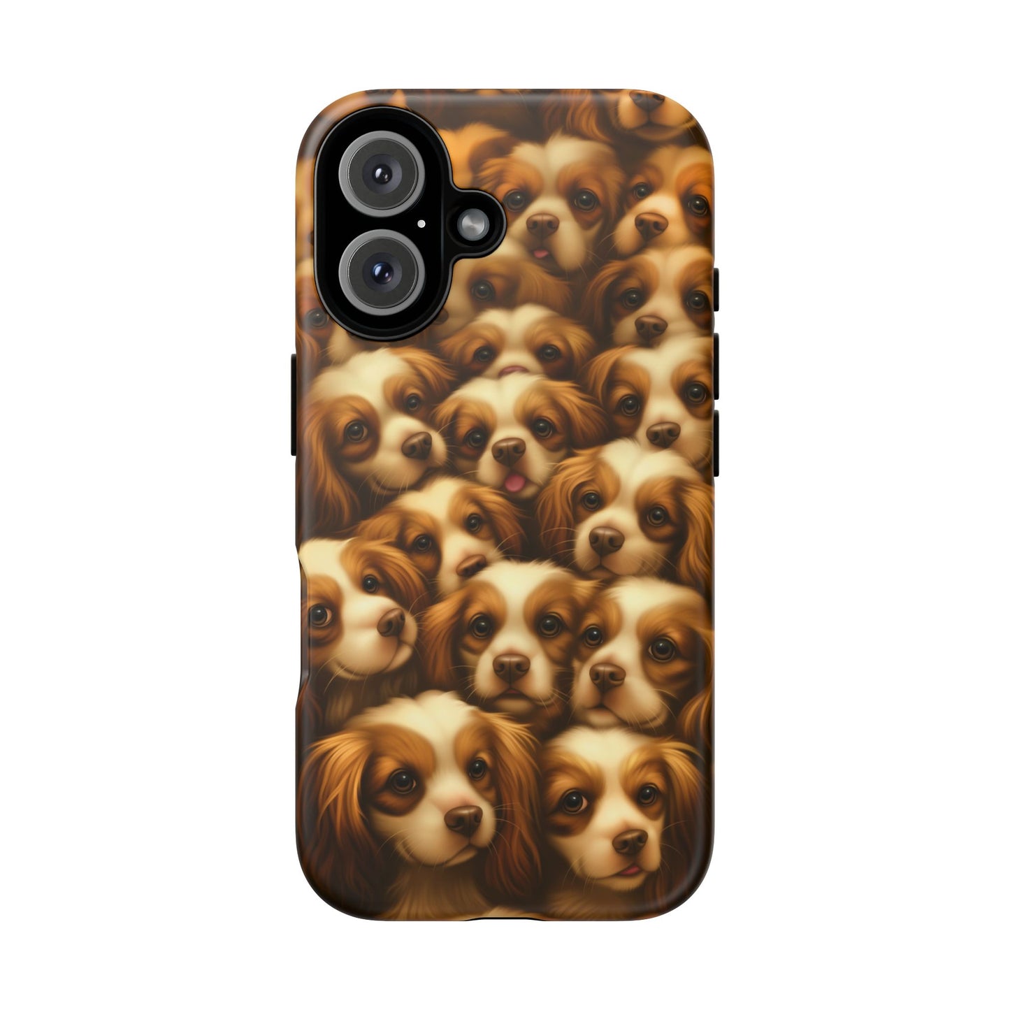 Cavalier King Charles Spaniel Phone Case – Elegant Dog Illustration