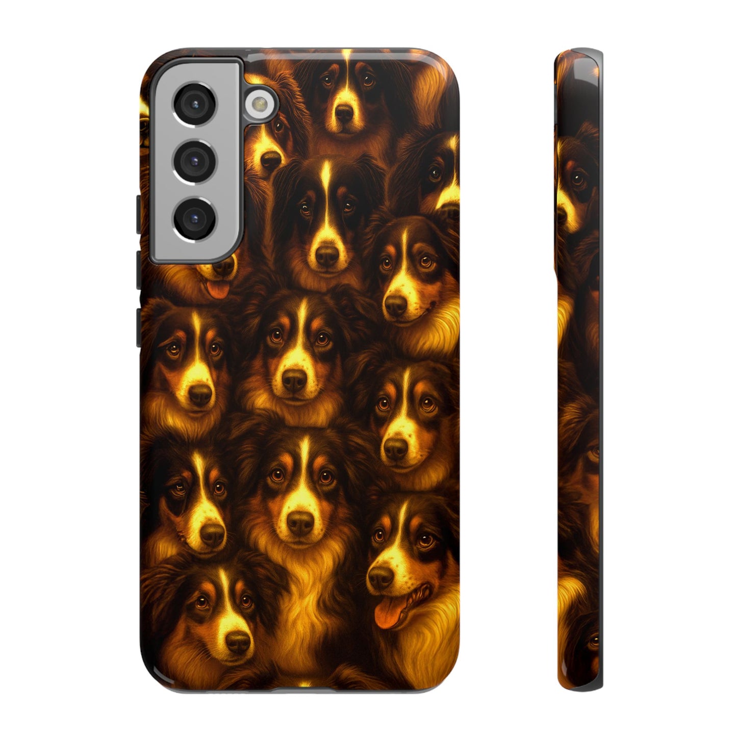 Australian Shepherd Dog Portrait Phone Case - Dog Lover Gift