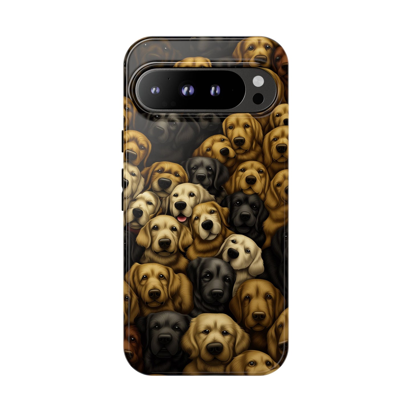 Retriever Pack Phone Case - Golden & Labrador Dog Lover Gift