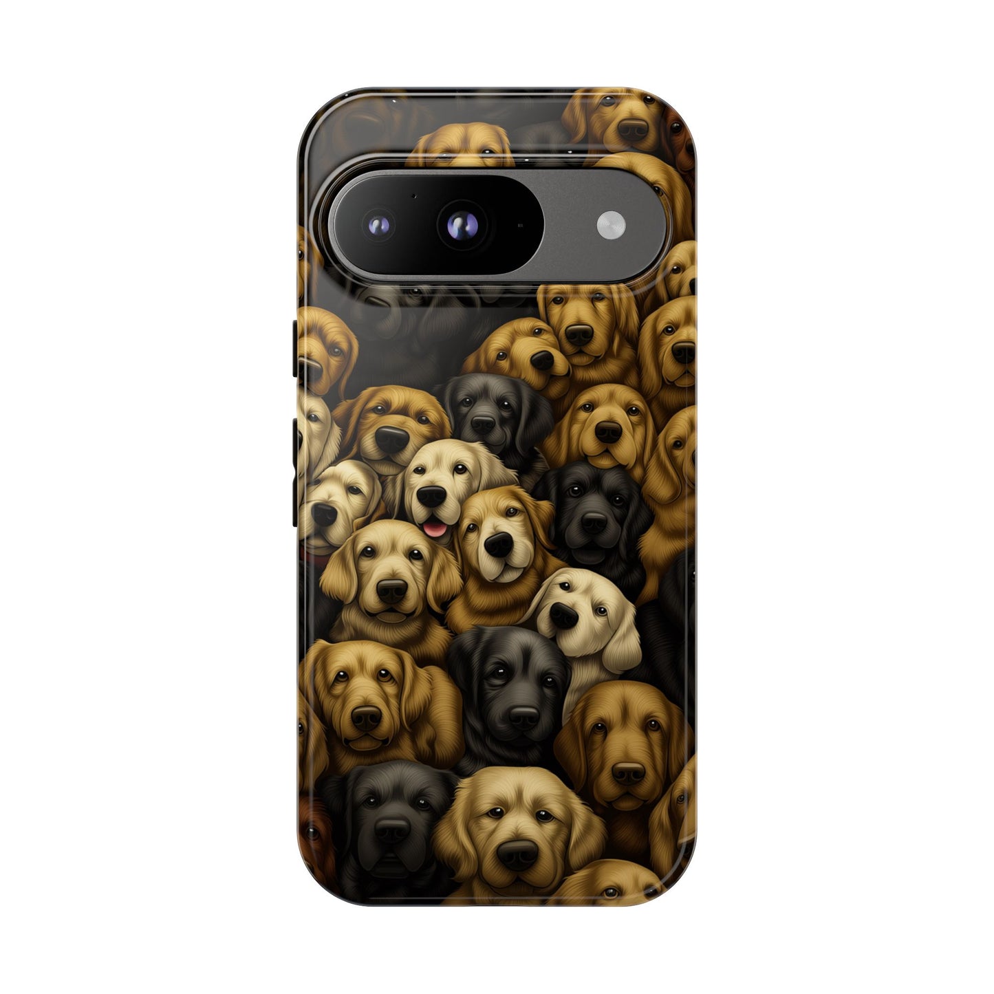 Retriever Pack Phone Case - Golden & Labrador Dog Lover Gift