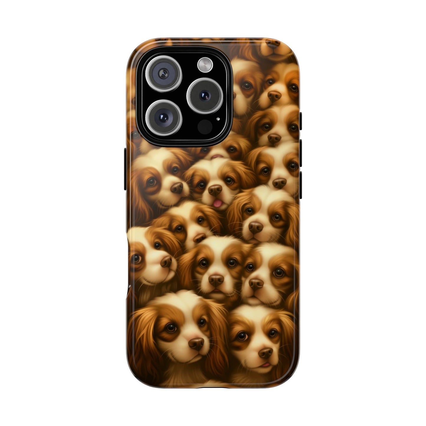 Cavalier King Charles Spaniel Phone Case – Elegant Dog Illustration