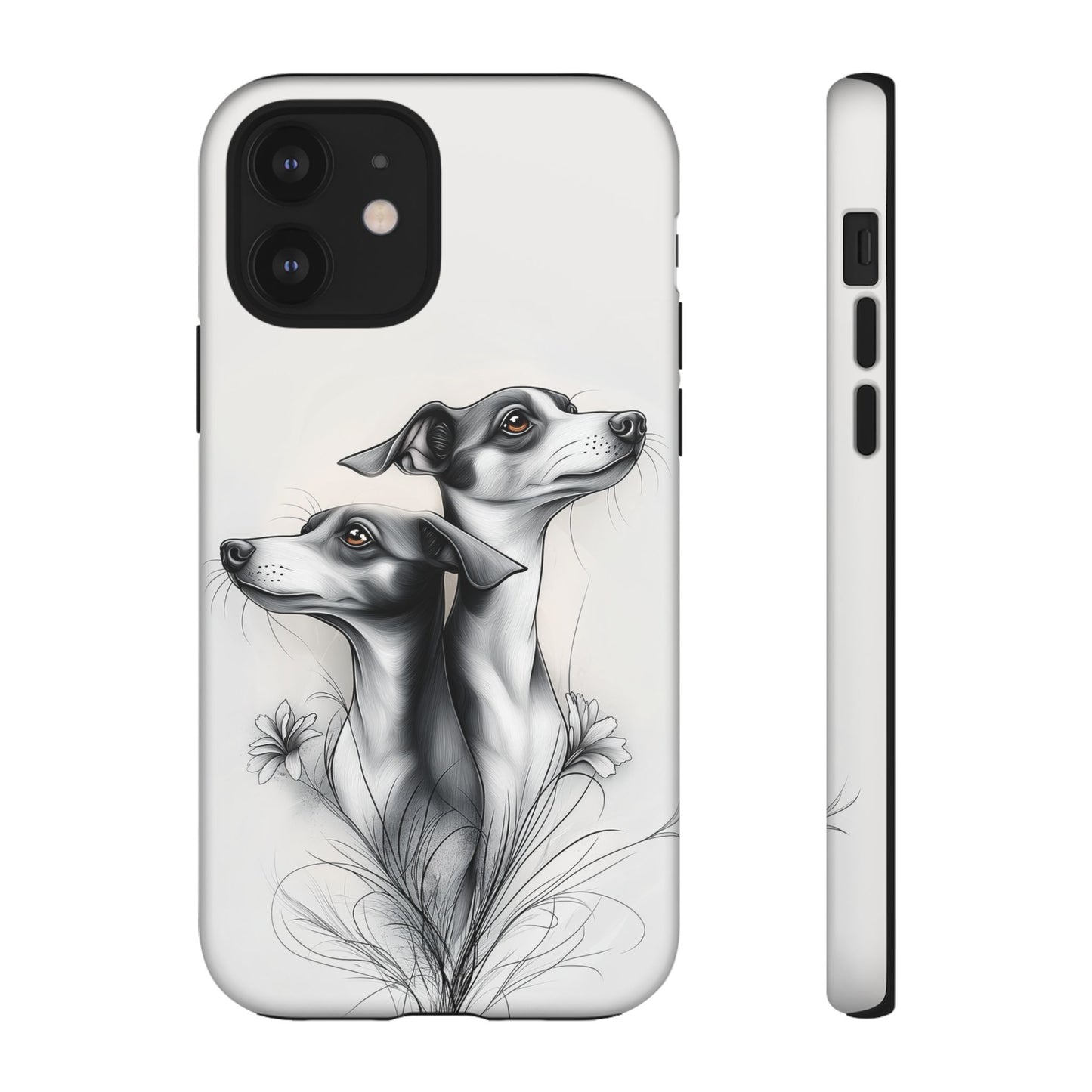 Whippet Phone Case, Elegant Dog Lover Gift