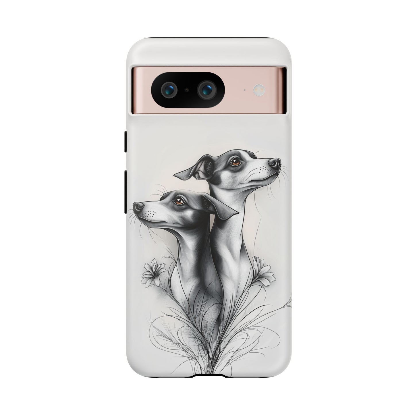 Whippet Phone Case, Elegant Dog Lover Gift