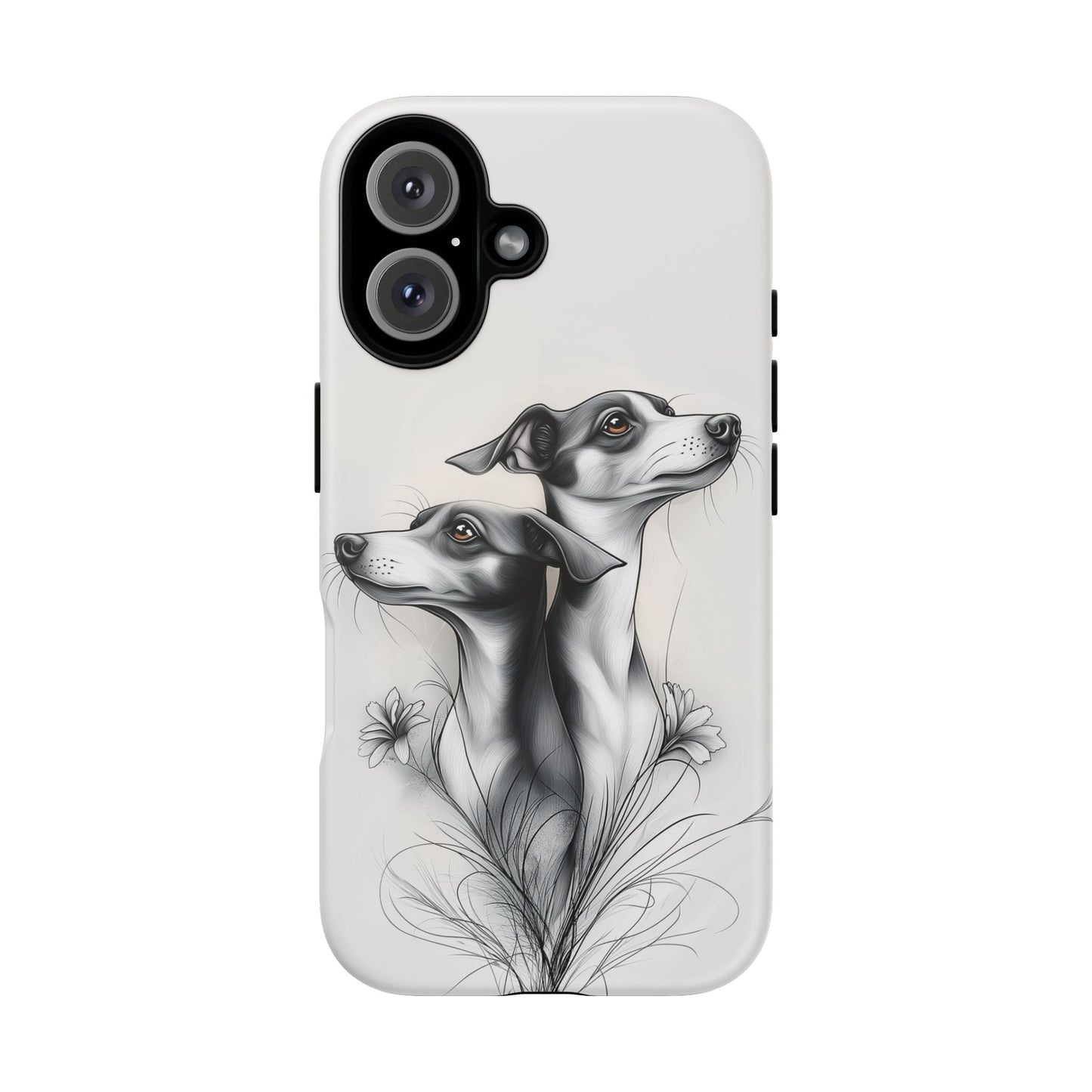 Whippet Phone Case, Elegant Dog Lover Gift