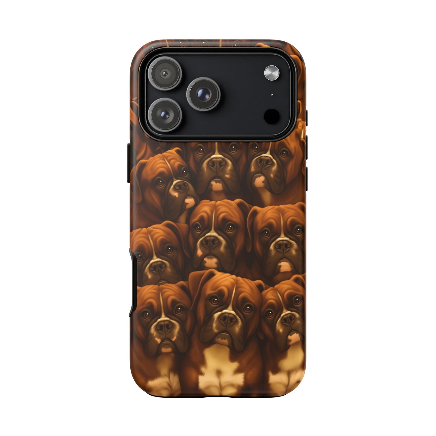 Boxer Dog Portrait Phone Case - Dog Lover Gift