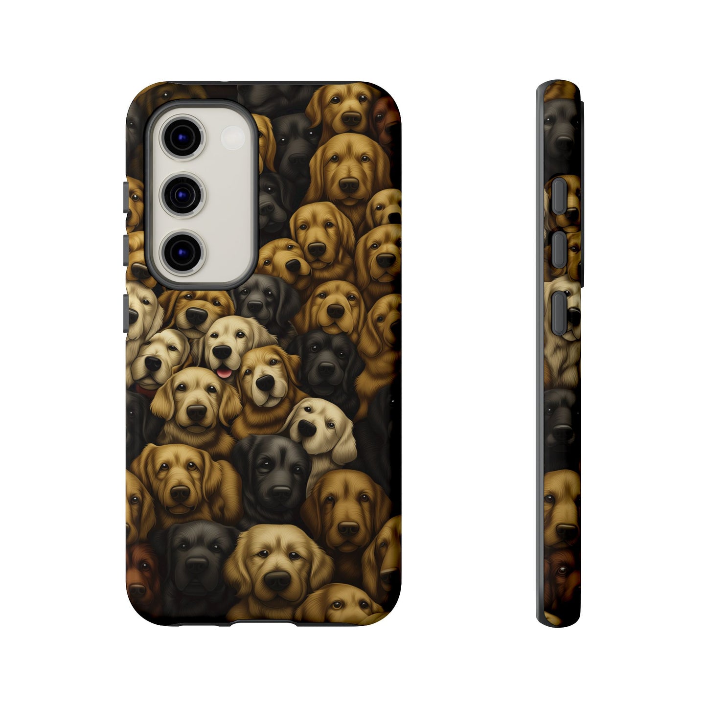 Retriever Pack Phone Case - Golden & Labrador Dog Lover Gift