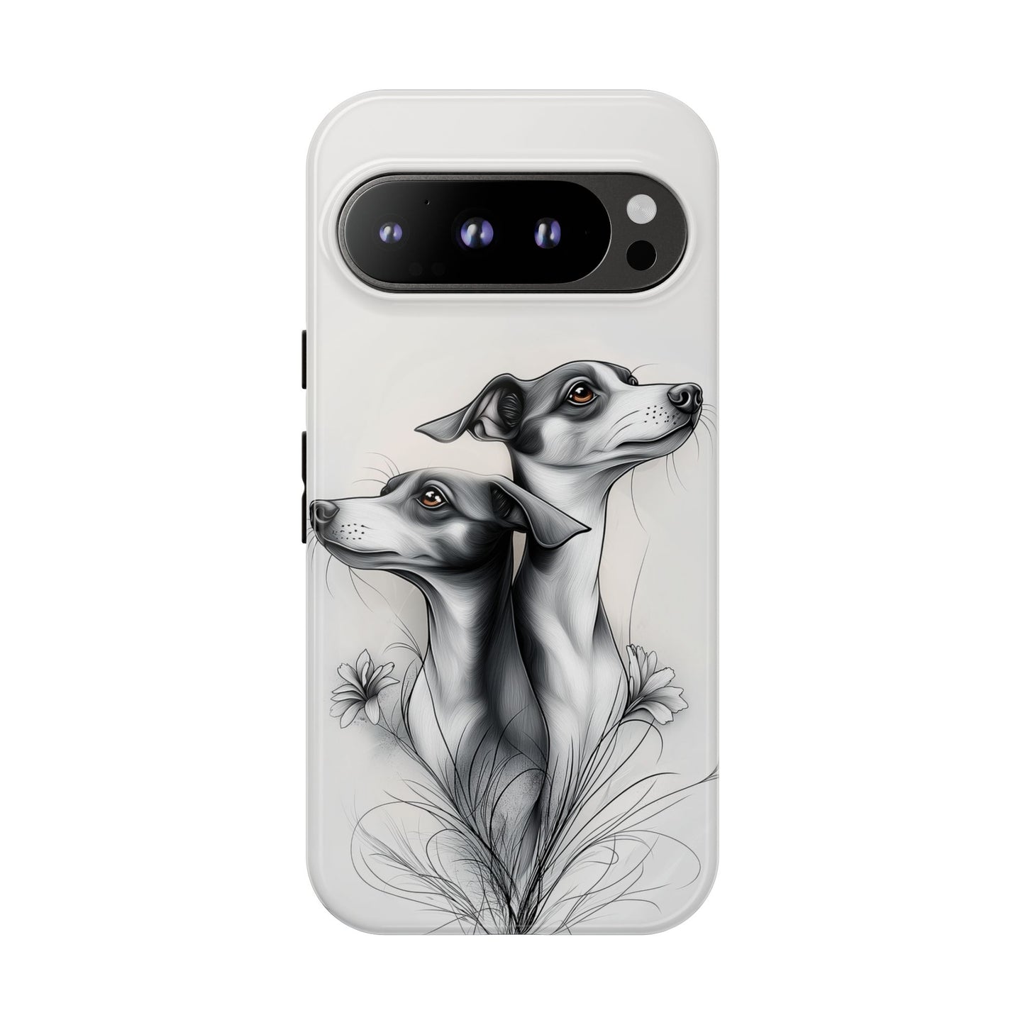 Whippet Phone Case, Elegant Dog Lover Gift