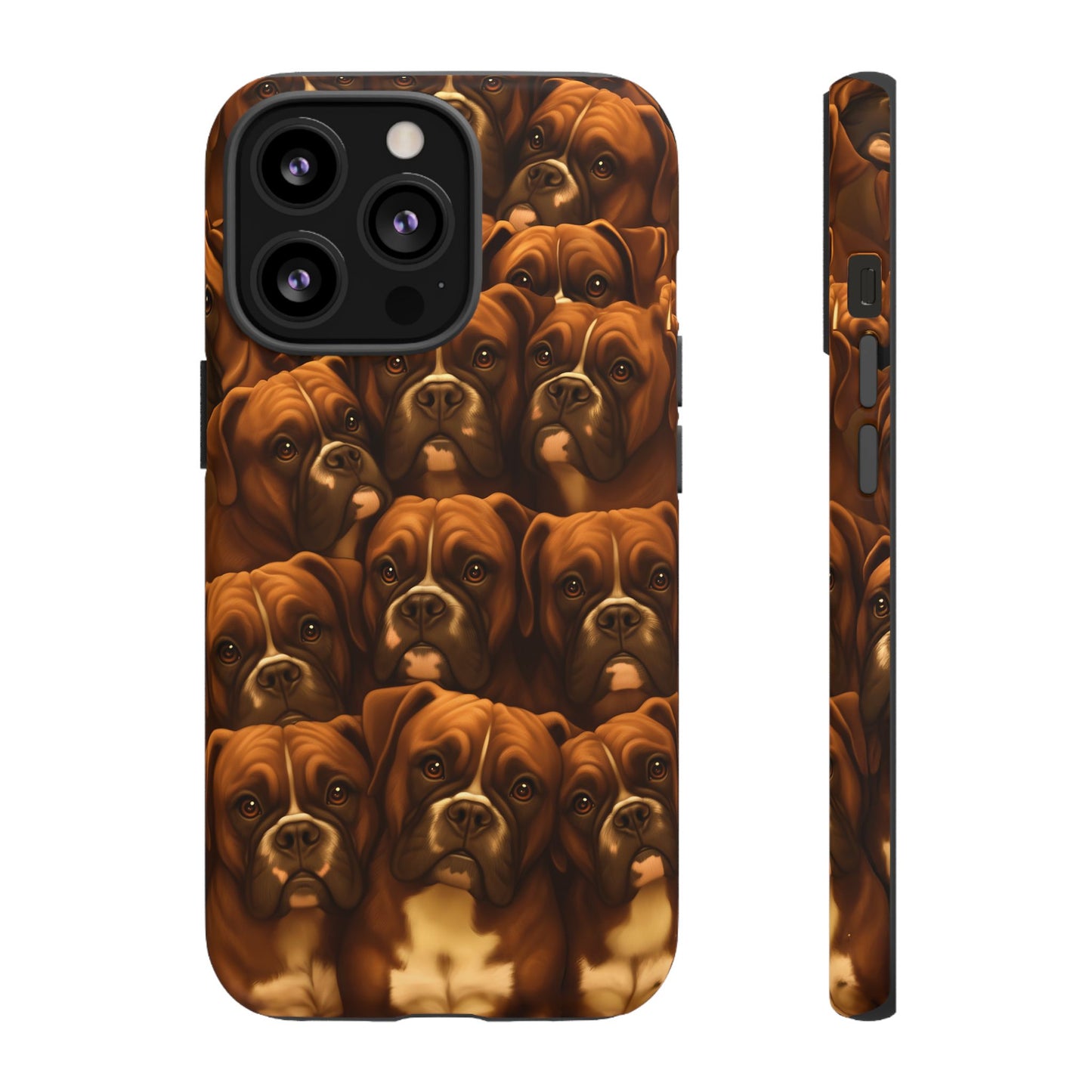 Boxer Dog Portrait Phone Case - Dog Lover Gift