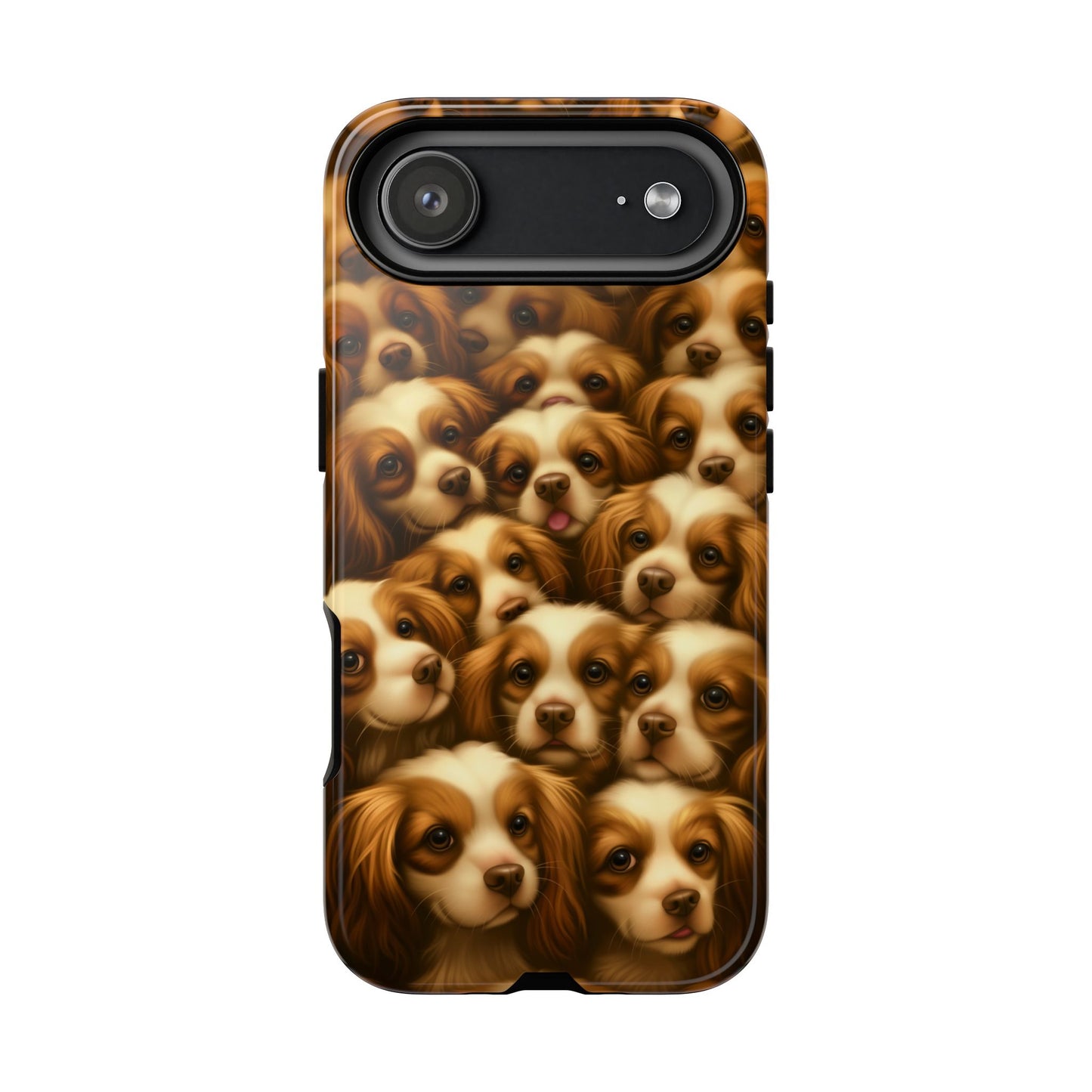 Cavalier King Charles Spaniel Phone Case – Elegant Dog Illustration