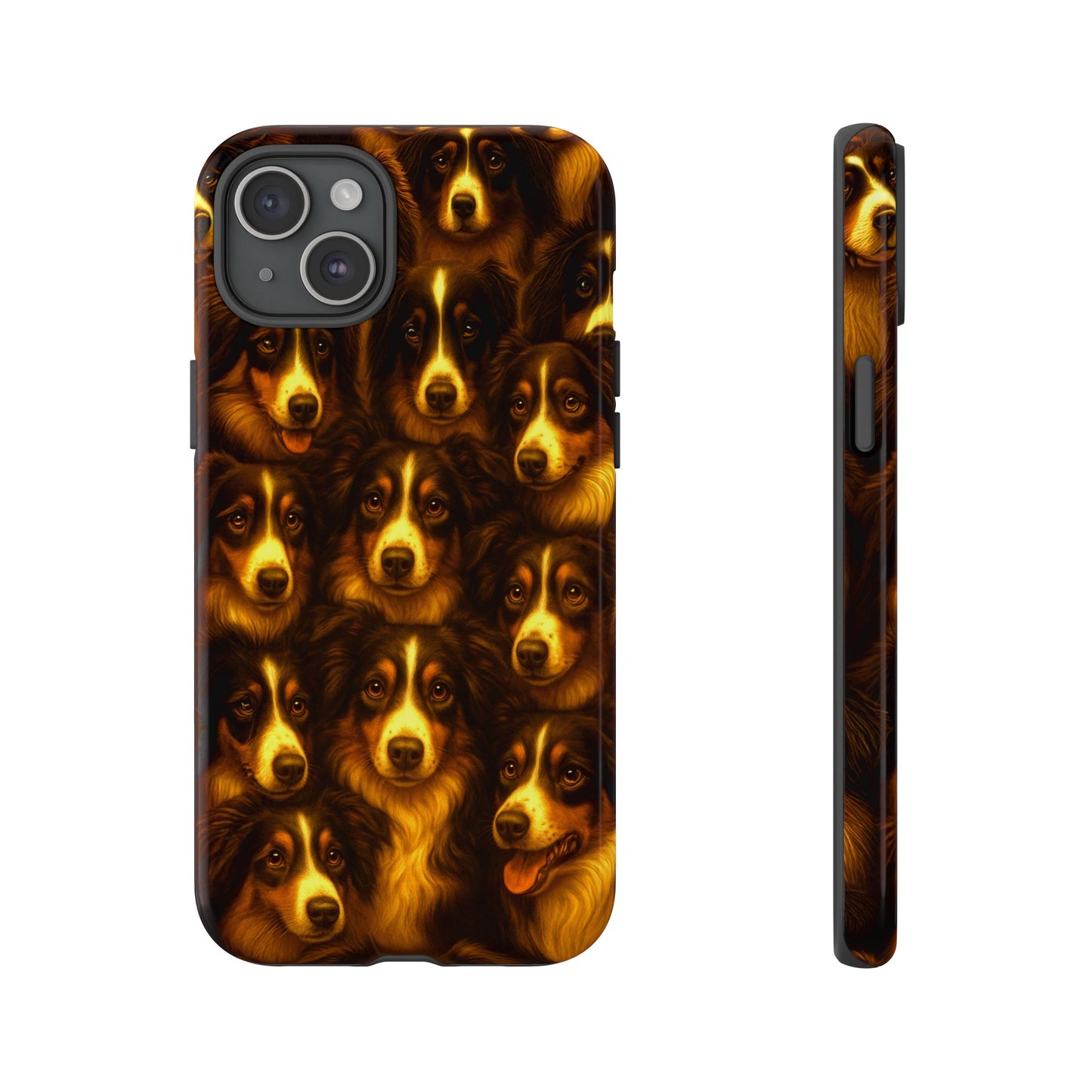 Australian Shepherd Dog Portrait Phone Case - Dog Lover Gift