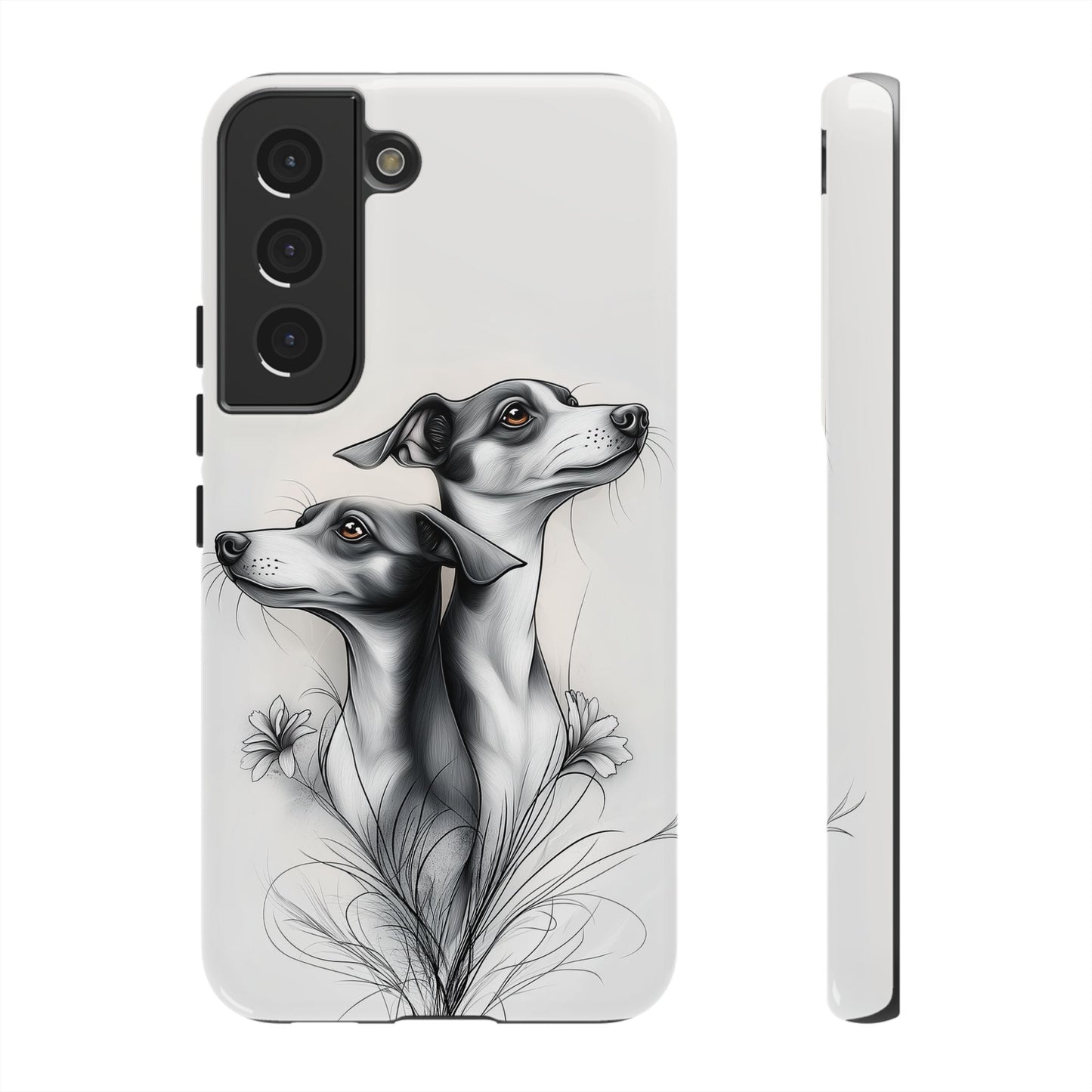 Whippet Phone Case, Elegant Dog Lover Gift
