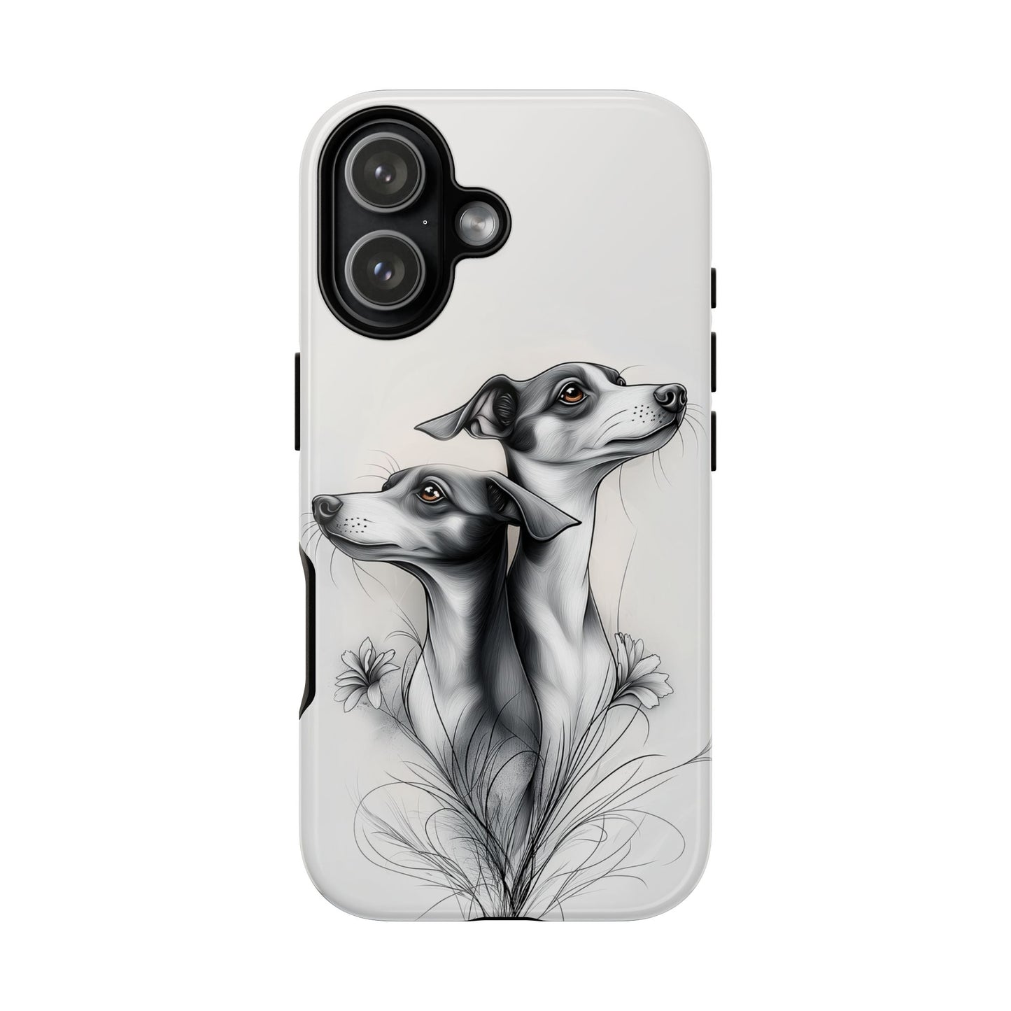 Whippet Phone Case, Elegant Dog Lover Gift