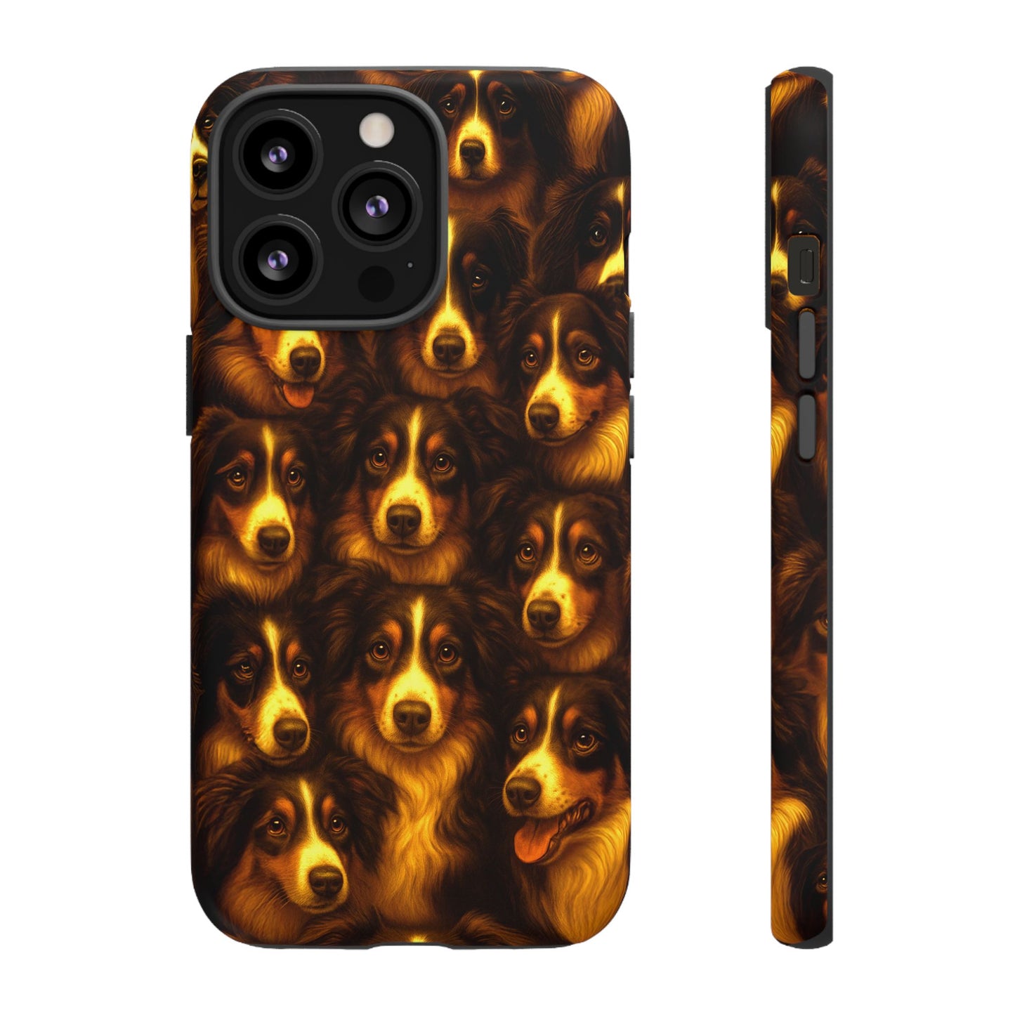 Australian Shepherd Dog Portrait Phone Case - Dog Lover Gift