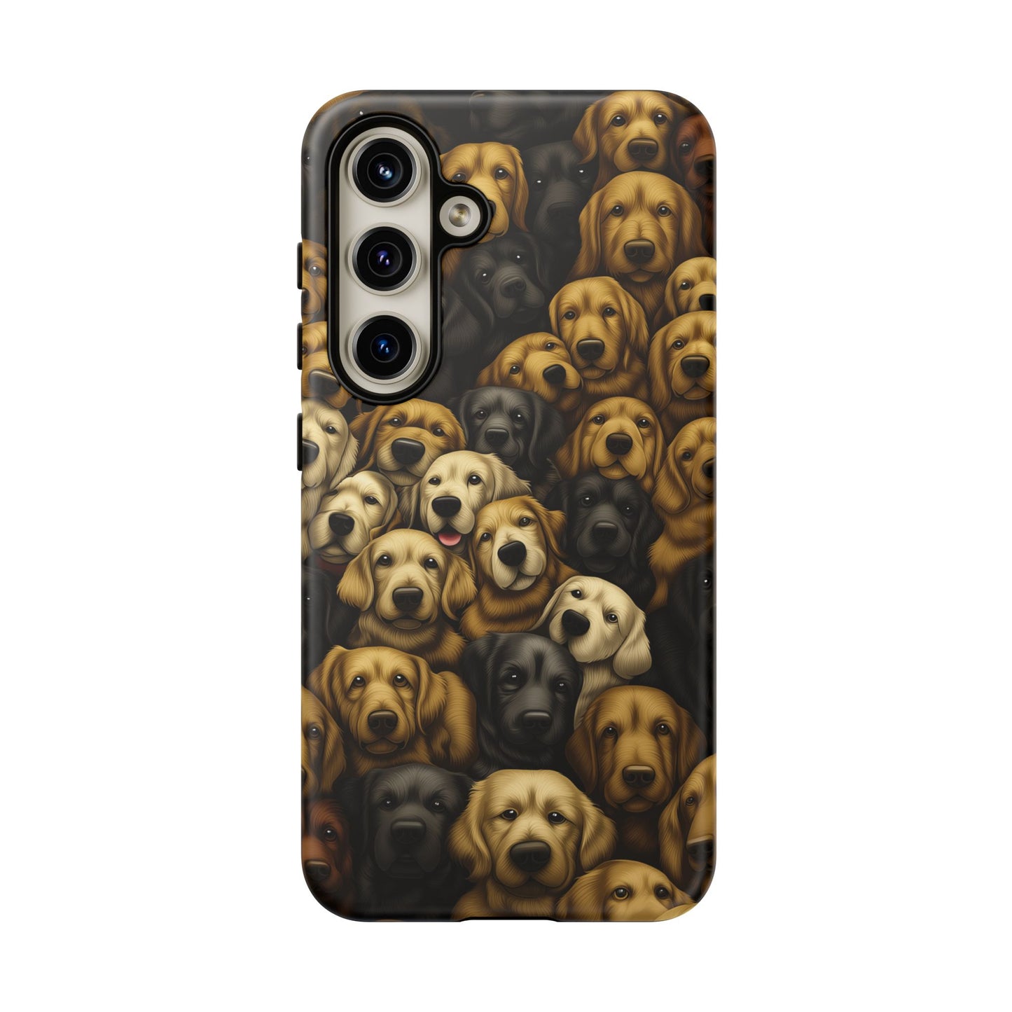 Retriever Pack Phone Case - Golden & Labrador Dog Lover Gift