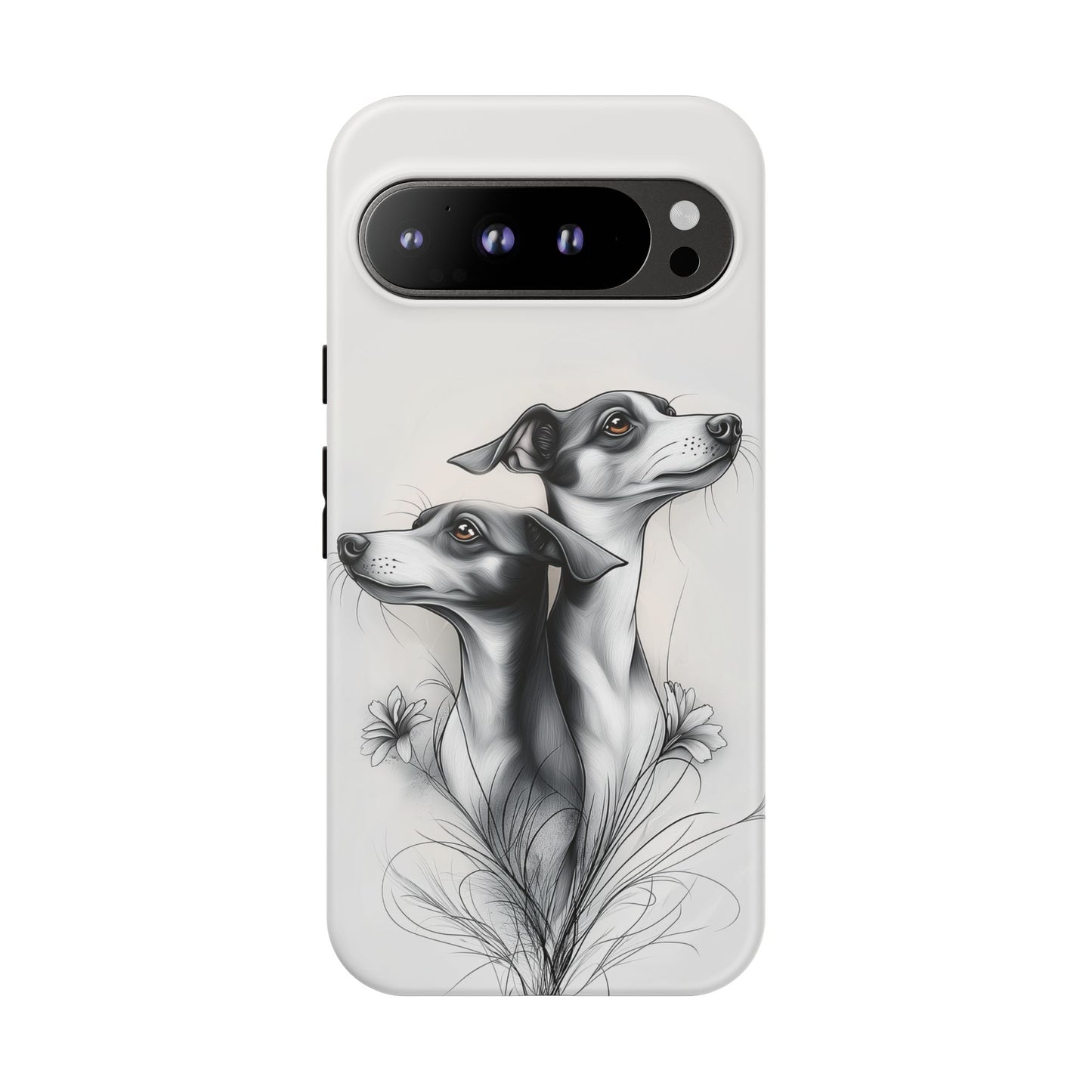 Whippet Phone Case, Elegant Dog Lover Gift
