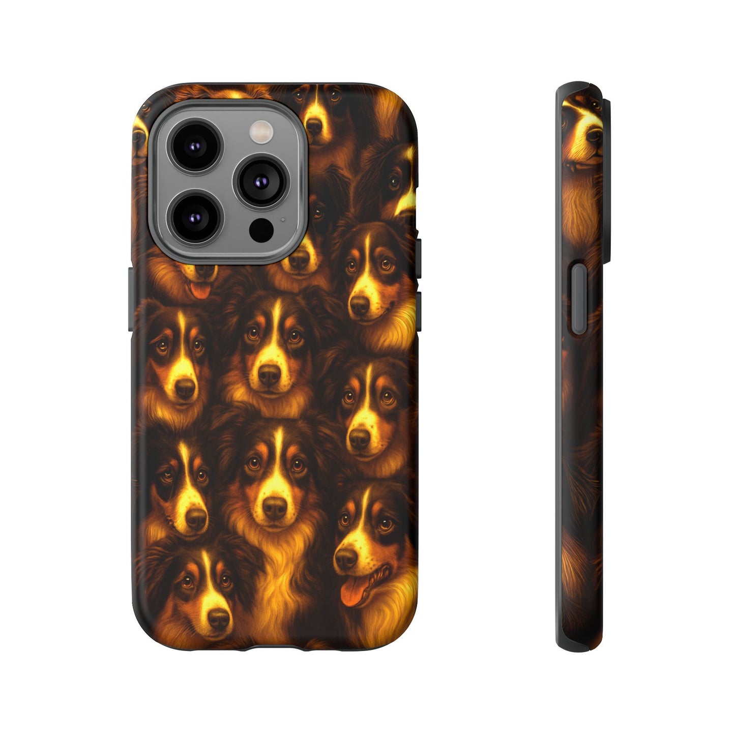 Australian Shepherd Dog Portrait Phone Case - Dog Lover Gift