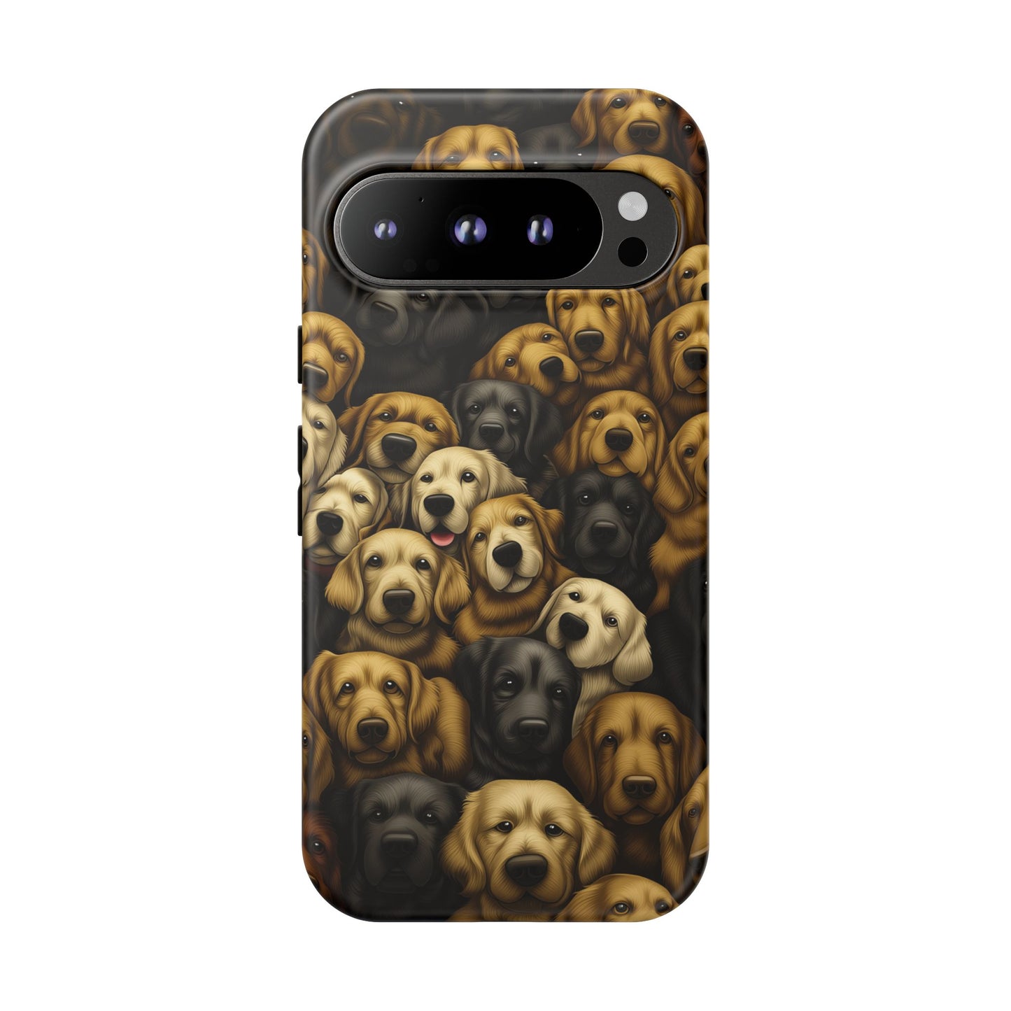 Retriever Pack Phone Case - Golden & Labrador Dog Lover Gift