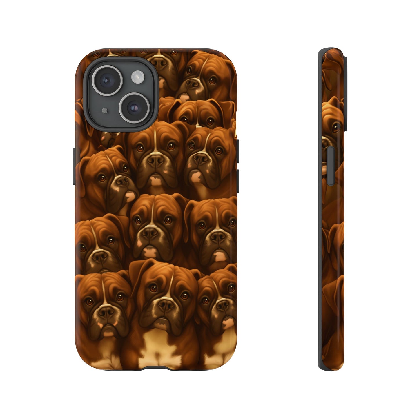 Boxer Dog Portrait Phone Case - Dog Lover Gift