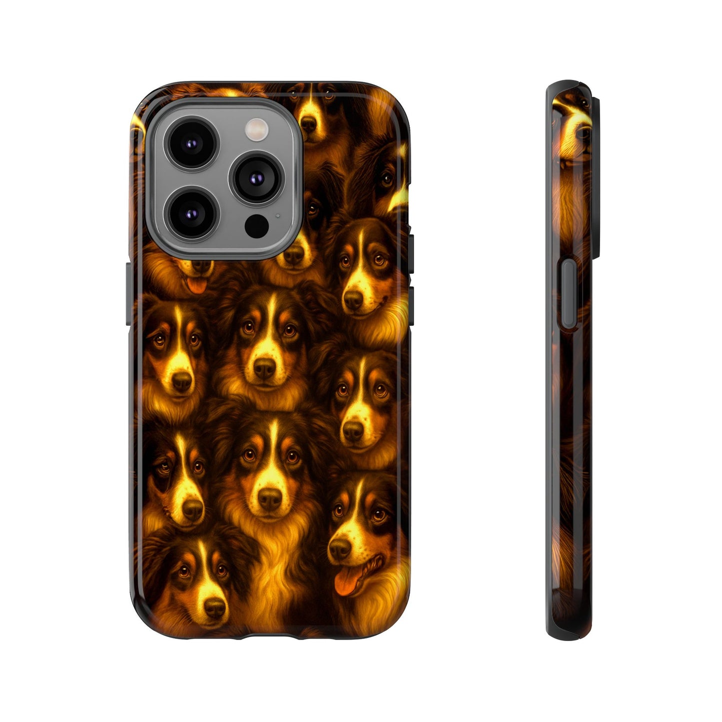 Australian Shepherd Dog Portrait Phone Case - Dog Lover Gift