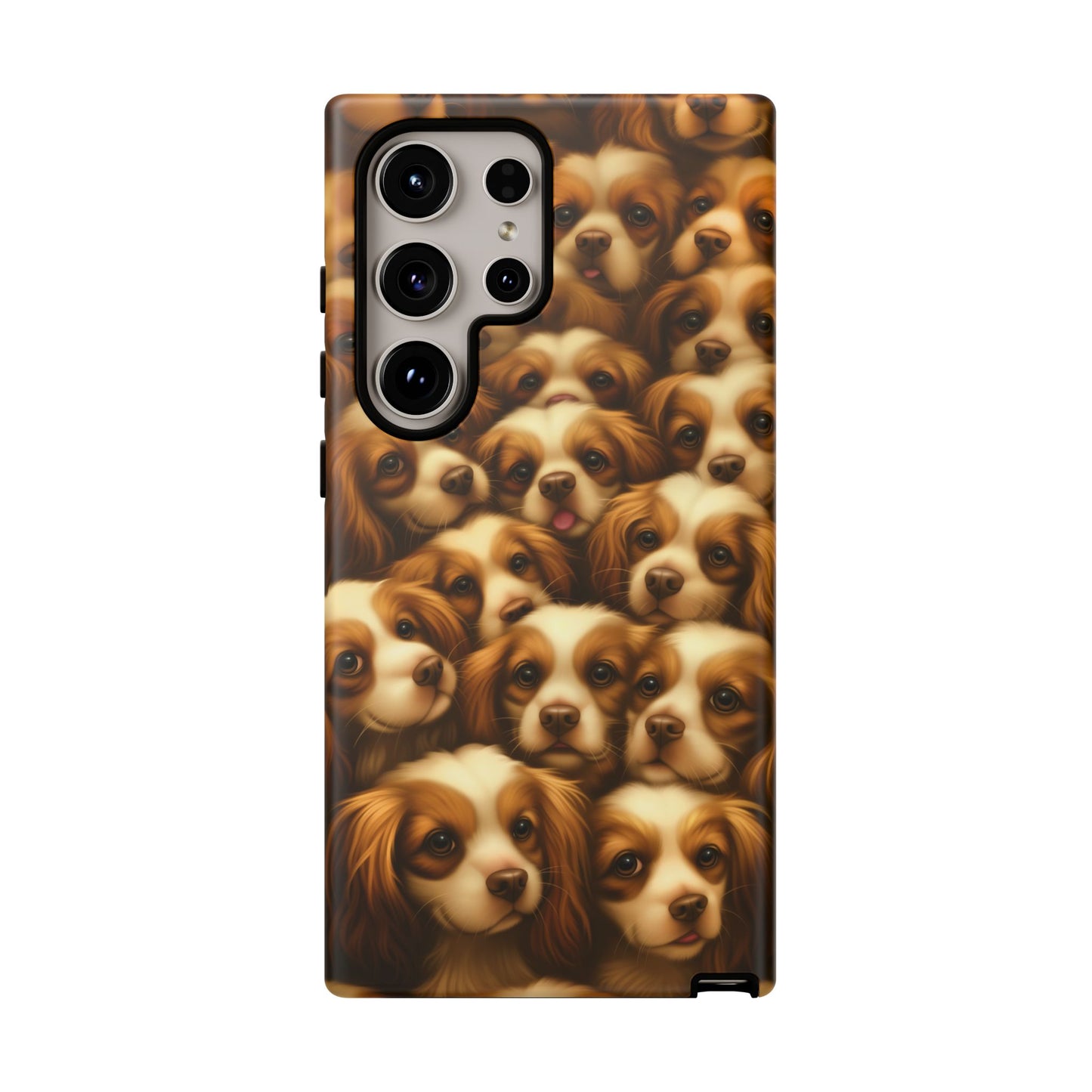 Cavalier King Charles Spaniel Phone Case – Elegant Dog Illustration