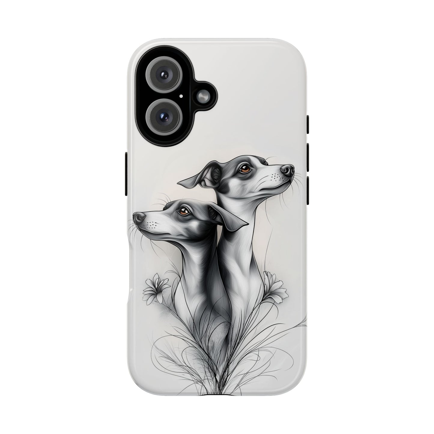 Whippet Phone Case, Elegant Dog Lover Gift