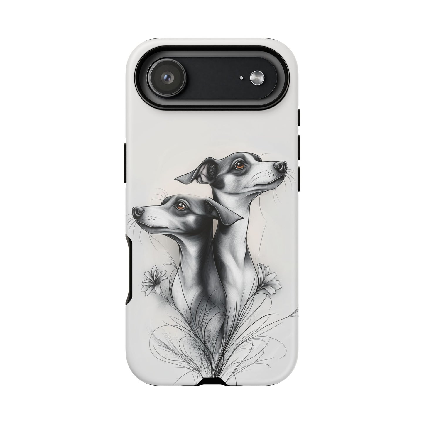 Whippet Phone Case, Elegant Dog Lover Gift