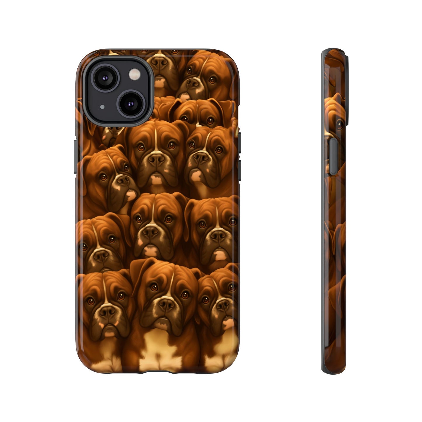 Boxer Dog Portrait Phone Case - Dog Lover Gift