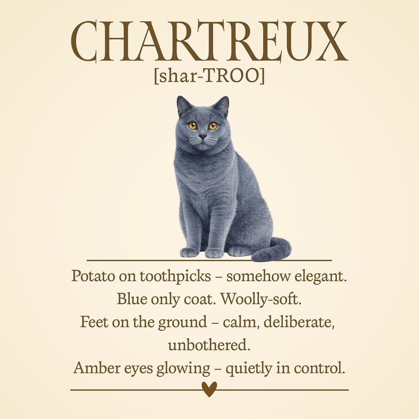 Chartreux Definition T-Shirt – Cat Chronicles