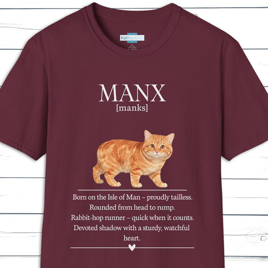 Manx Definition T-Shirt – Cat Chronicles