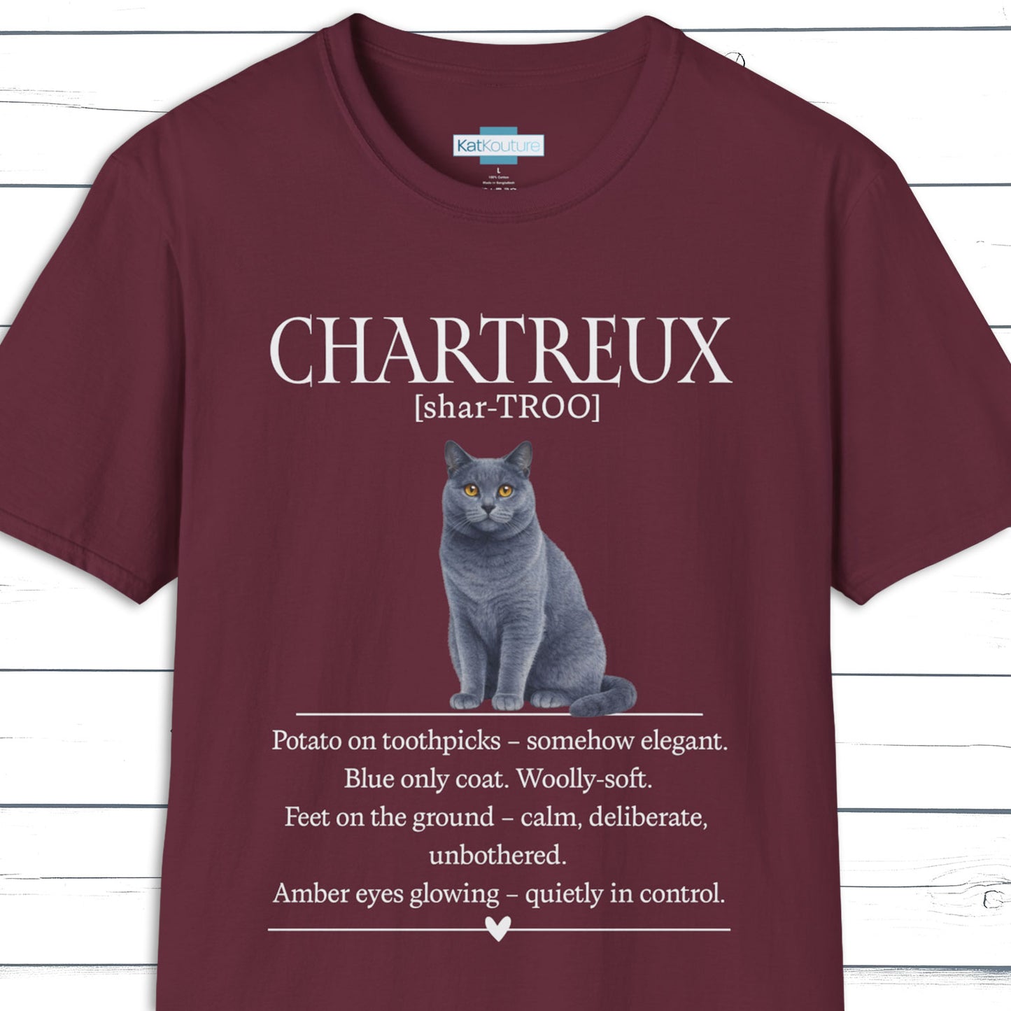 Chartreux Definition T-Shirt – Cat Chronicles