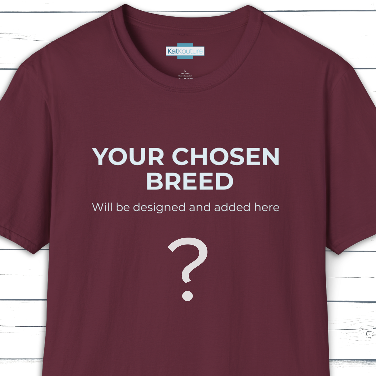 Custom Dictionary Dog T-Shirt - Your Breed