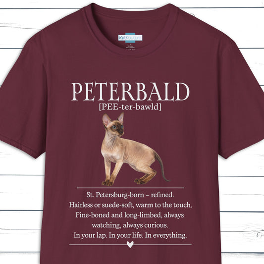 Peterbald Definition T-Shirt – Cat Chronicles