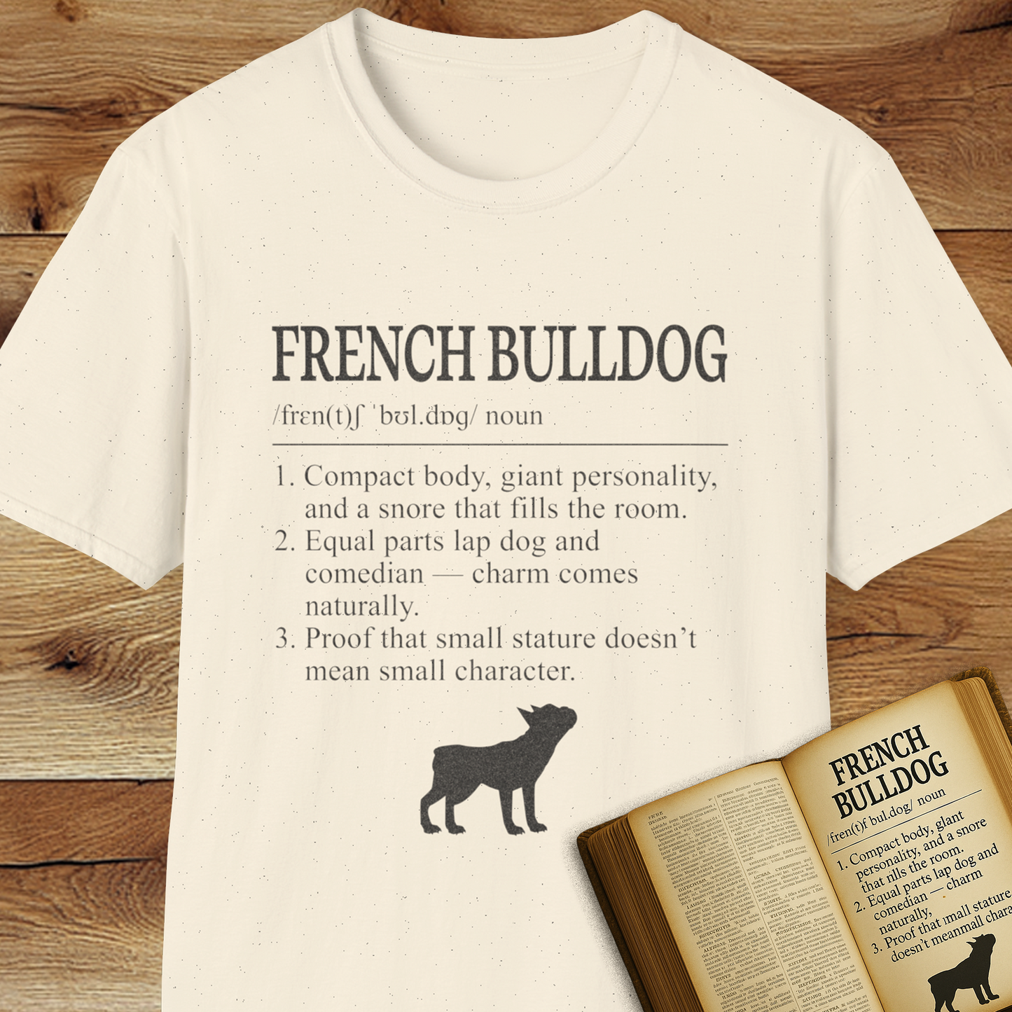 French Bulldog Definition T-Shirt – Dog Dictionary Tee