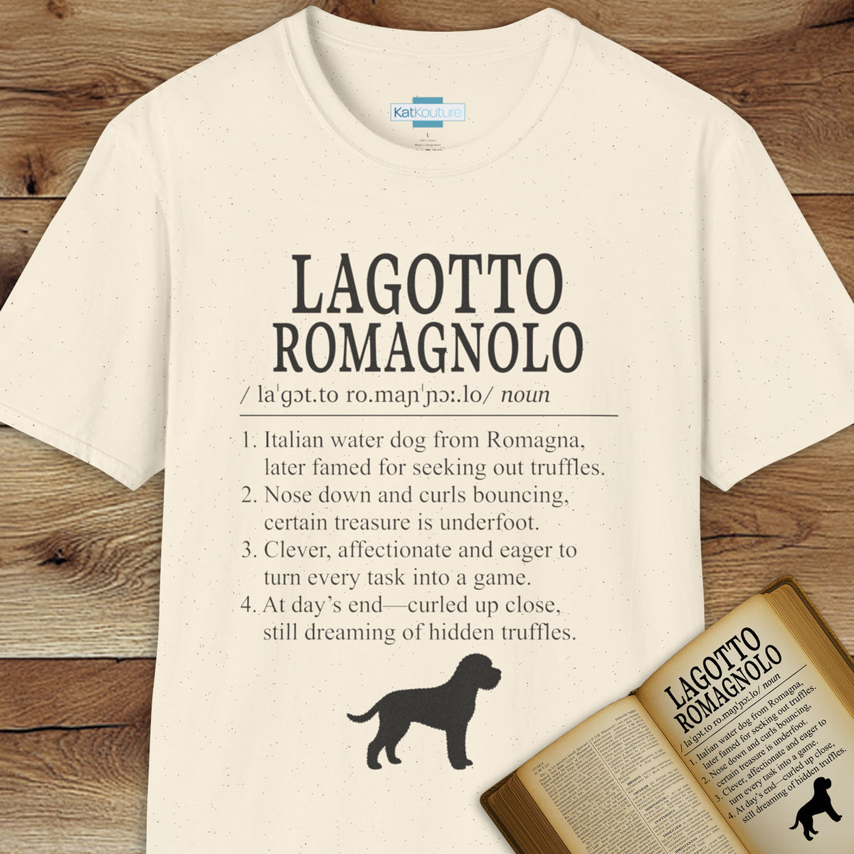 Lagotto Romagnolo Definition T-Shirt Dictionary Dogs Collection