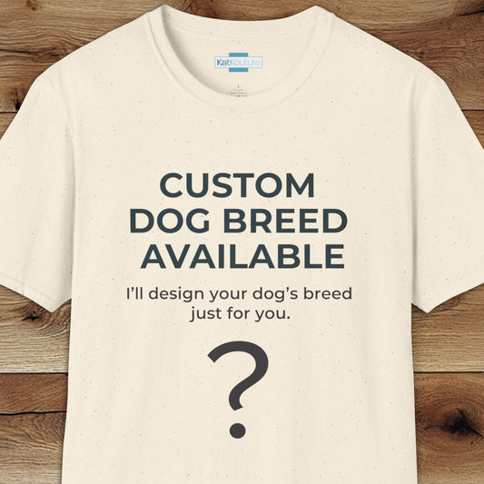 Custom Dictionary Dog T-Shirt - Your Breed