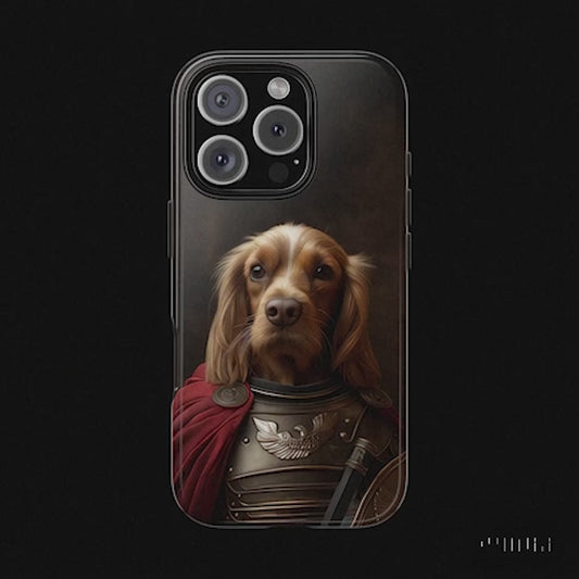 Custom Royal Dog Portrait Phone Case